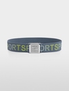 Waist belt with logo strap
