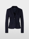 Light blazer in fine jersey