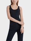 Tank top in cotton mix