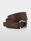 Leather waist belt
