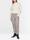 SOFIA trousers with leopard print