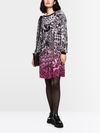 Dress with all-over print