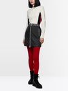 Rethink Together quilted mini skirt