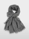 Scarf in crinkle look