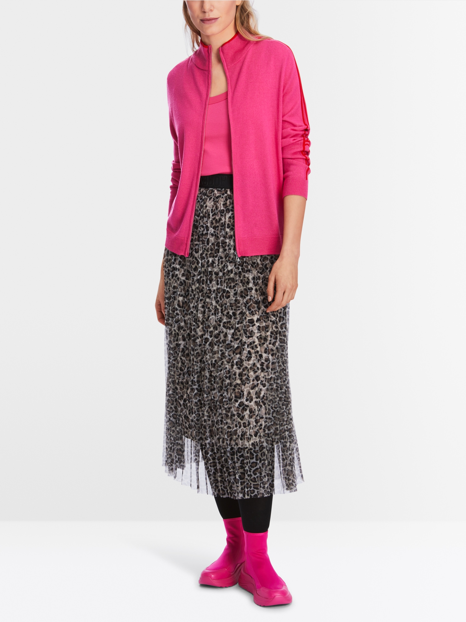 Marc Cain S Collections Couture Knitted Jacket PC 31.57 M47 332 main image 1