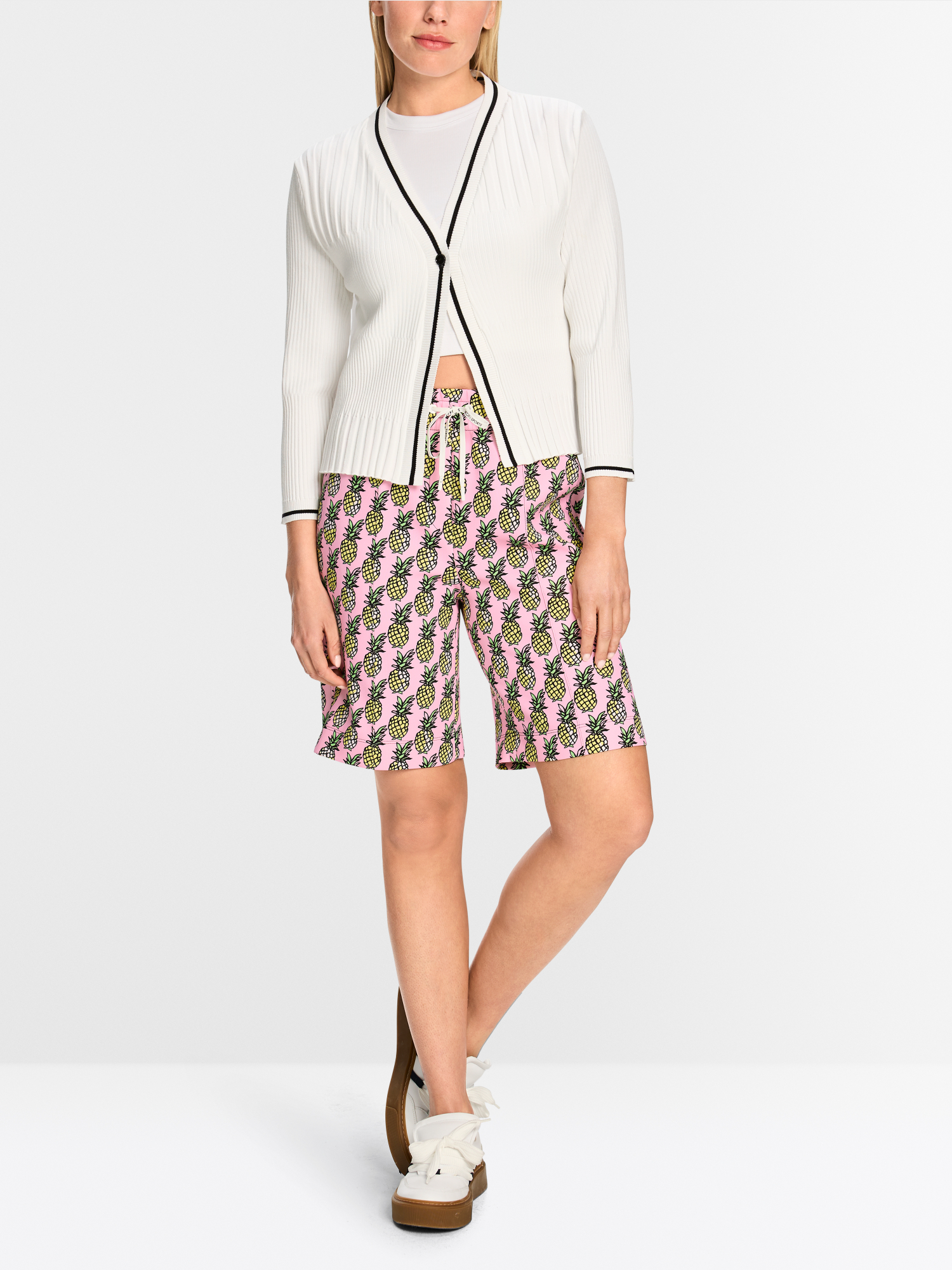 SMarc Cain Striped Blouse in Stretch Cotton NC 51.24 W43 552