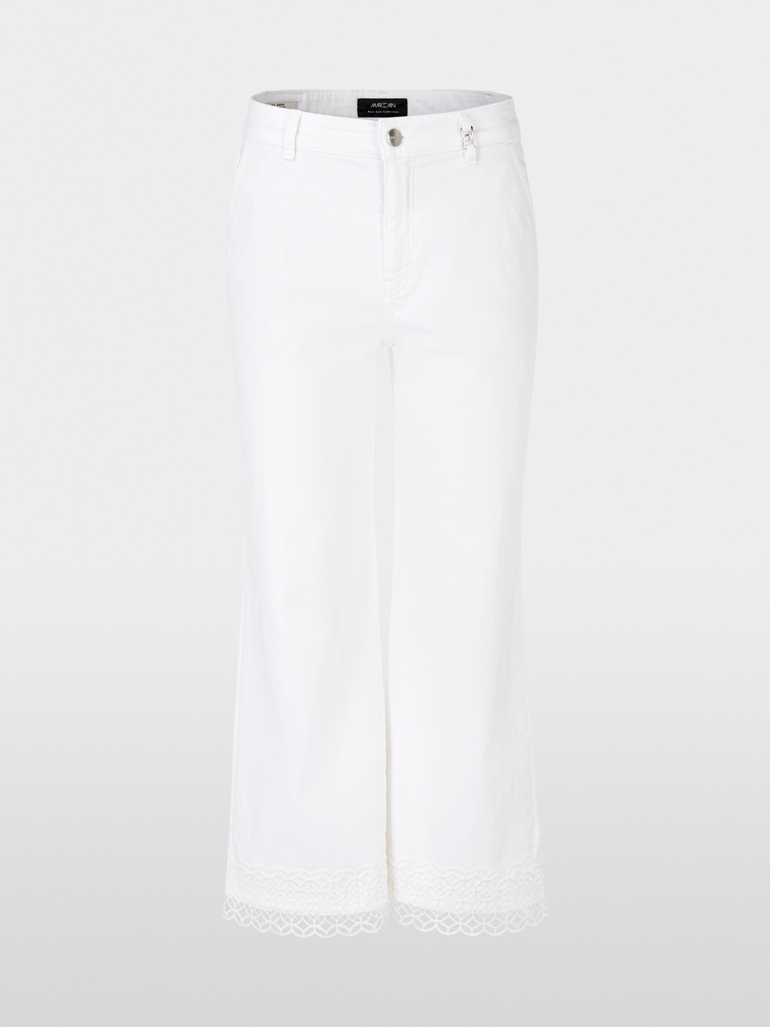 Marc Cain T Collections Blue Denim Cropped Jeans SC 82.05 D64 COL 351 main image 0