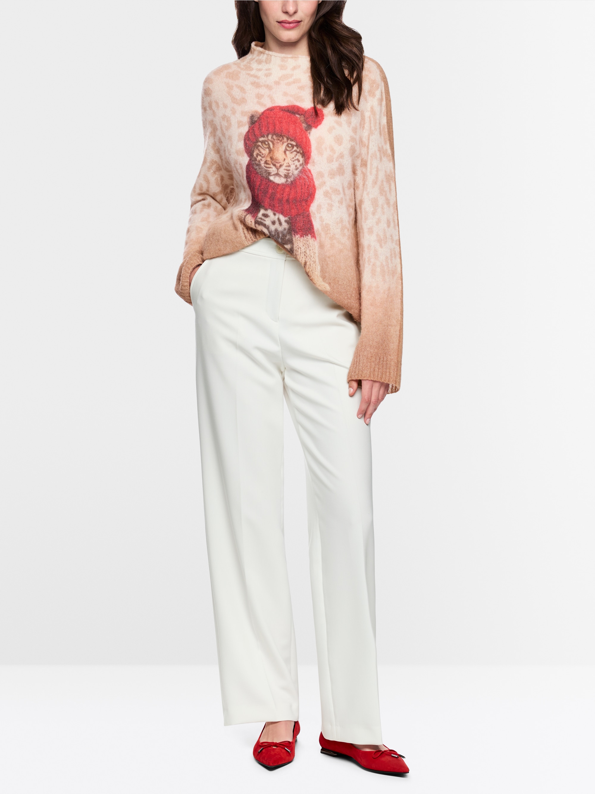 Pull de Noël tricoté en Allemagne