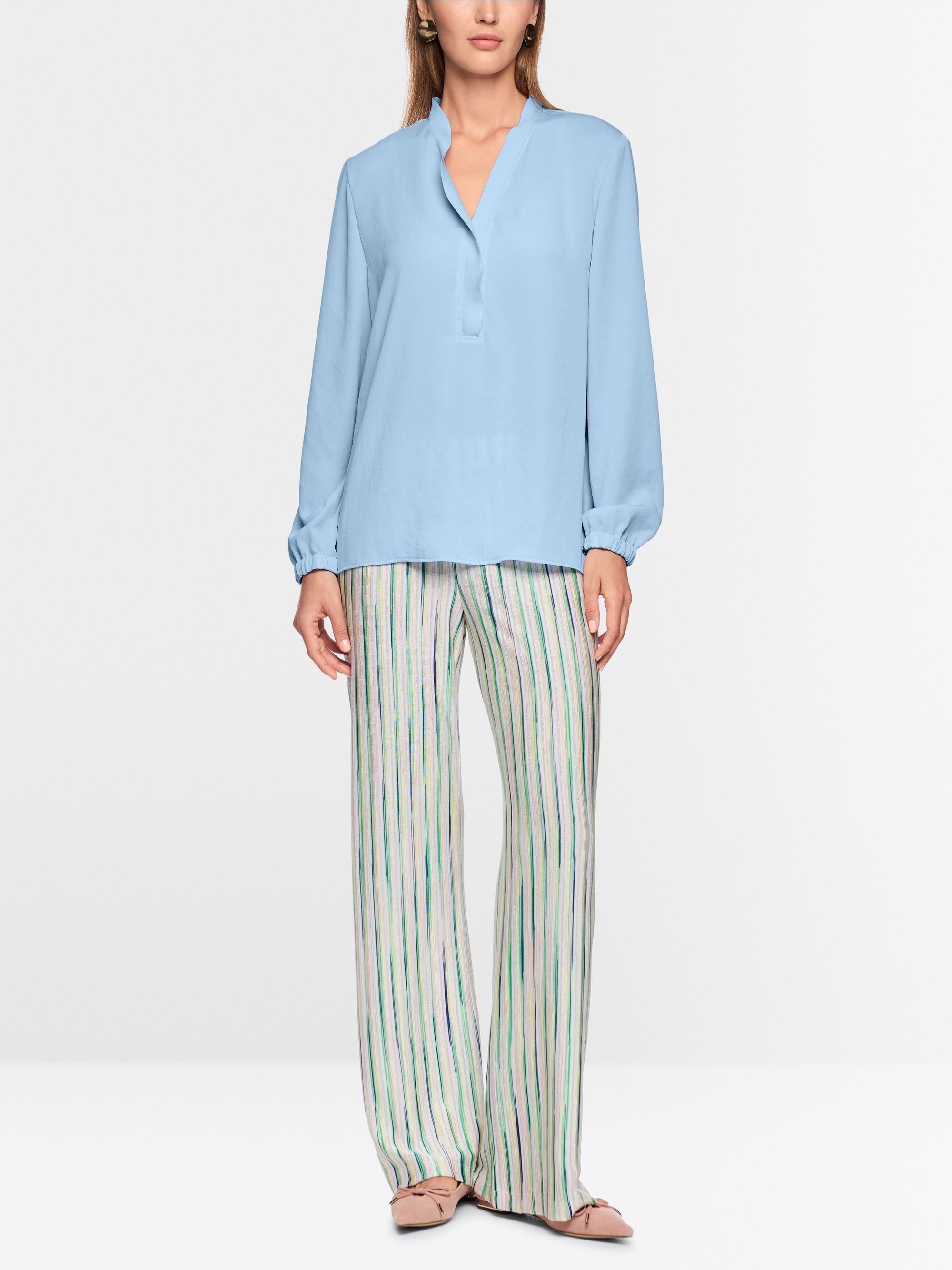 Blouse ample et décontractée