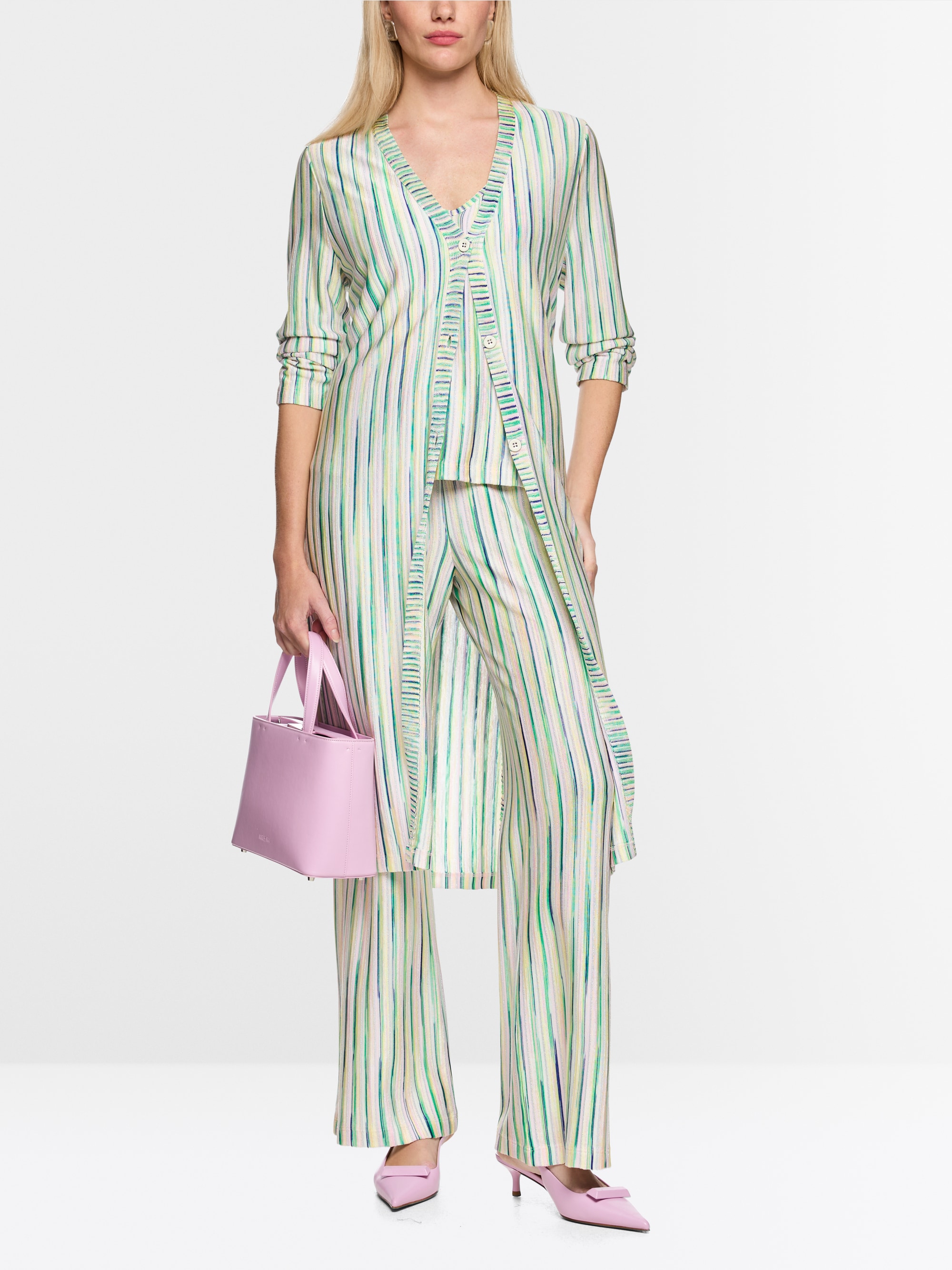 ‘Knitted in Germany’ long coat