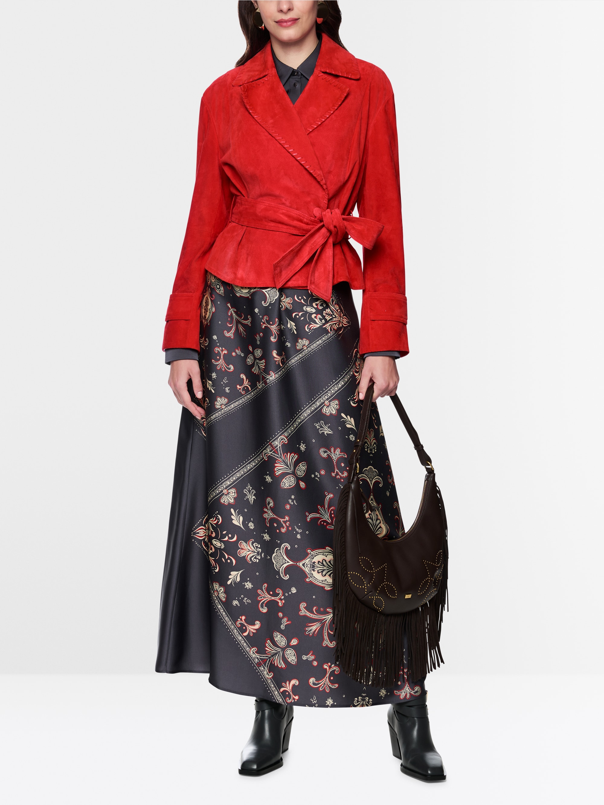 Echtlederjacke "Rethink Together"