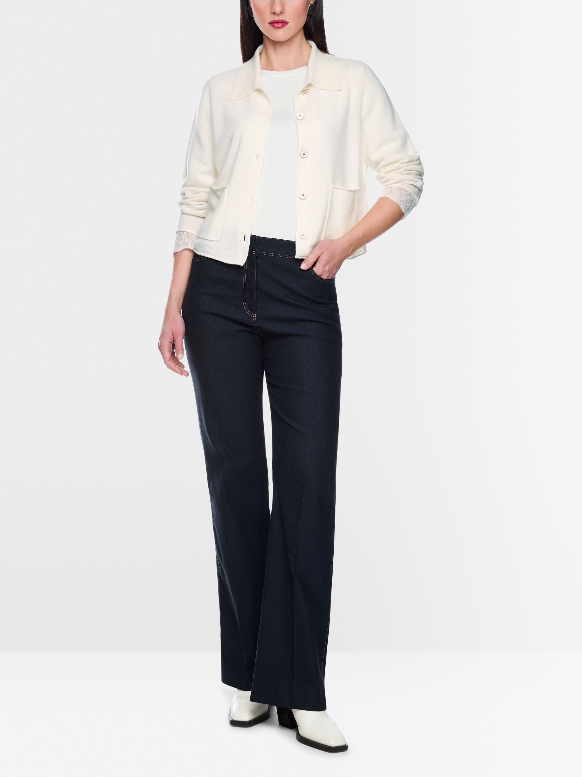 Cashmere cardigan ‘Rethink Together’