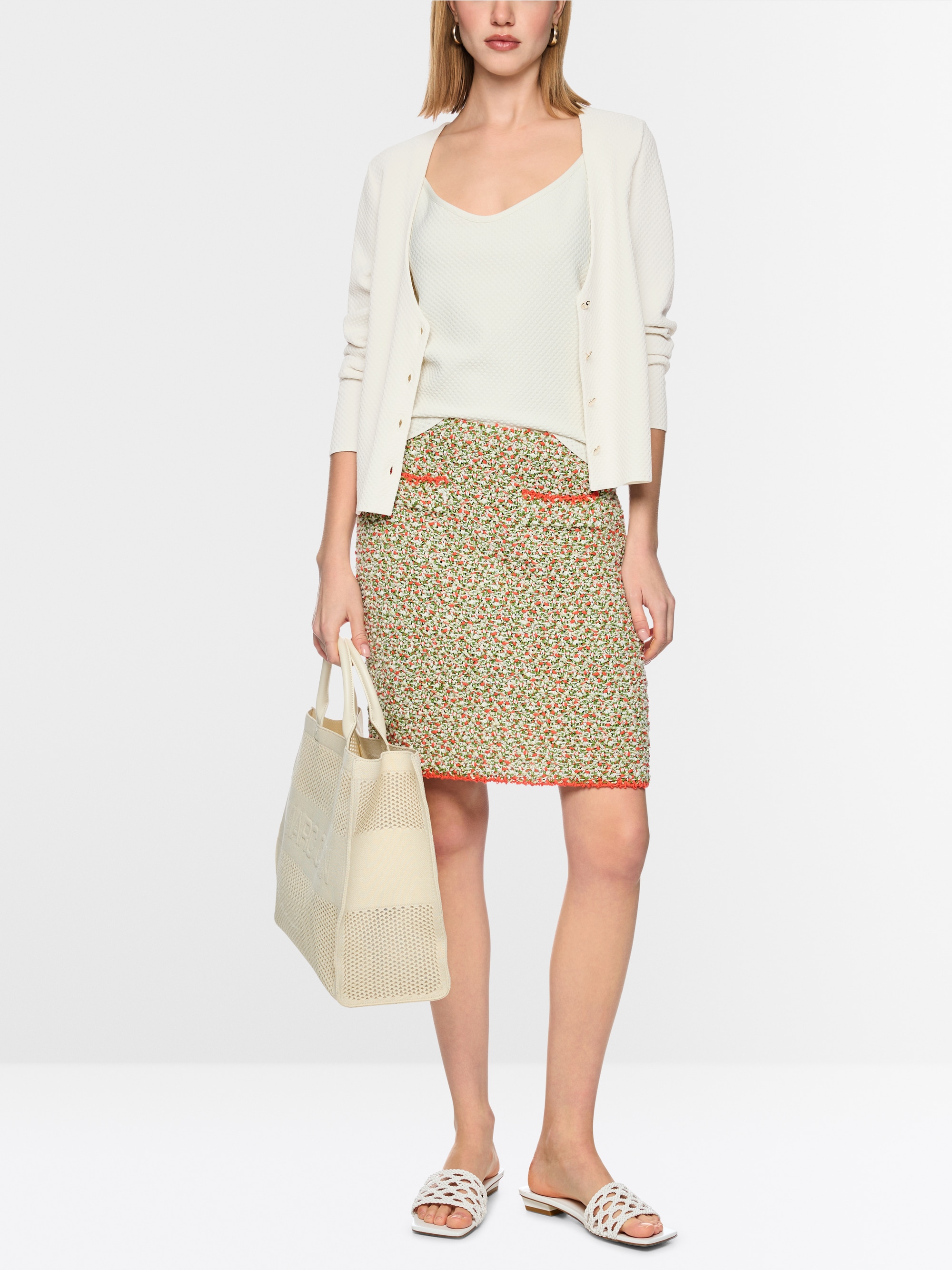 ‘Rethink Together’ short cardigan