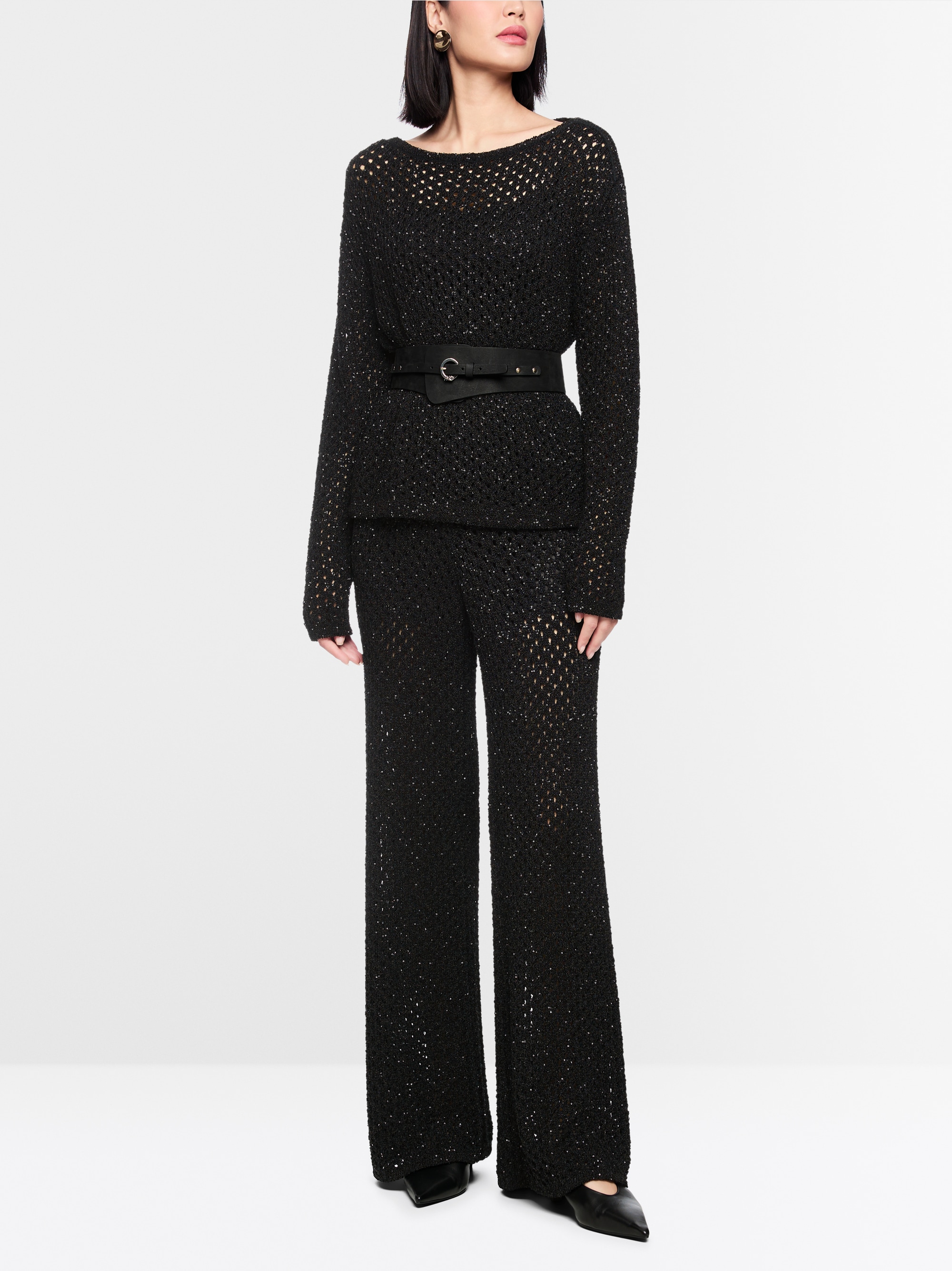 Pull en maille « Knitted in Germany »