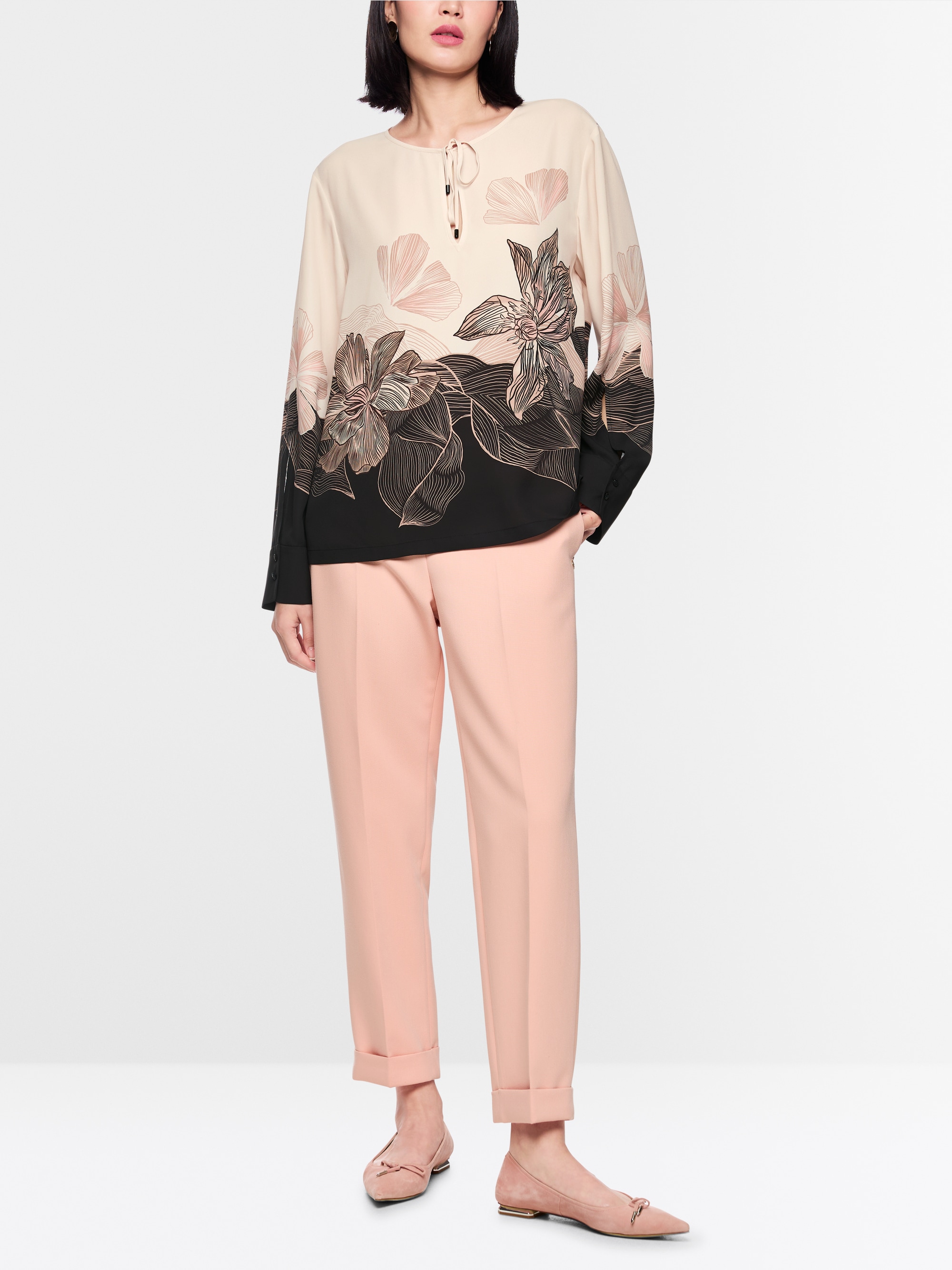 ‘Rethink Together’ floral print blouse