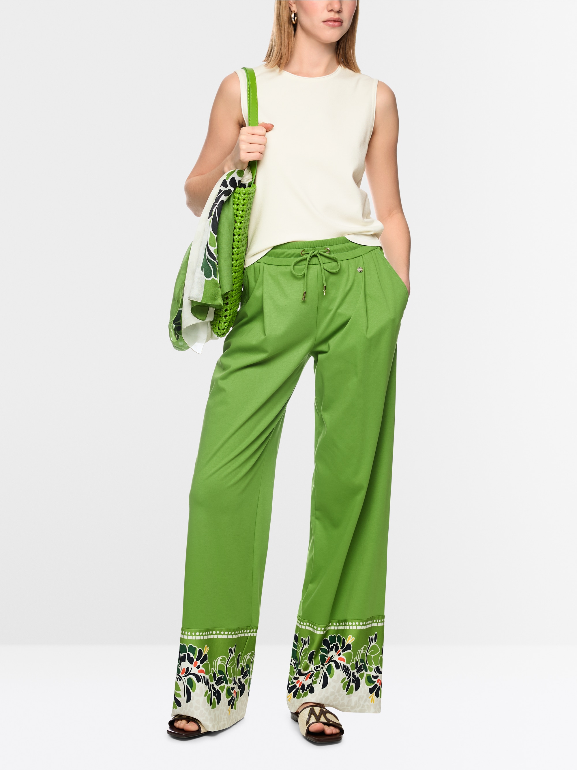 ‘Rethink Together’ viscose blend top