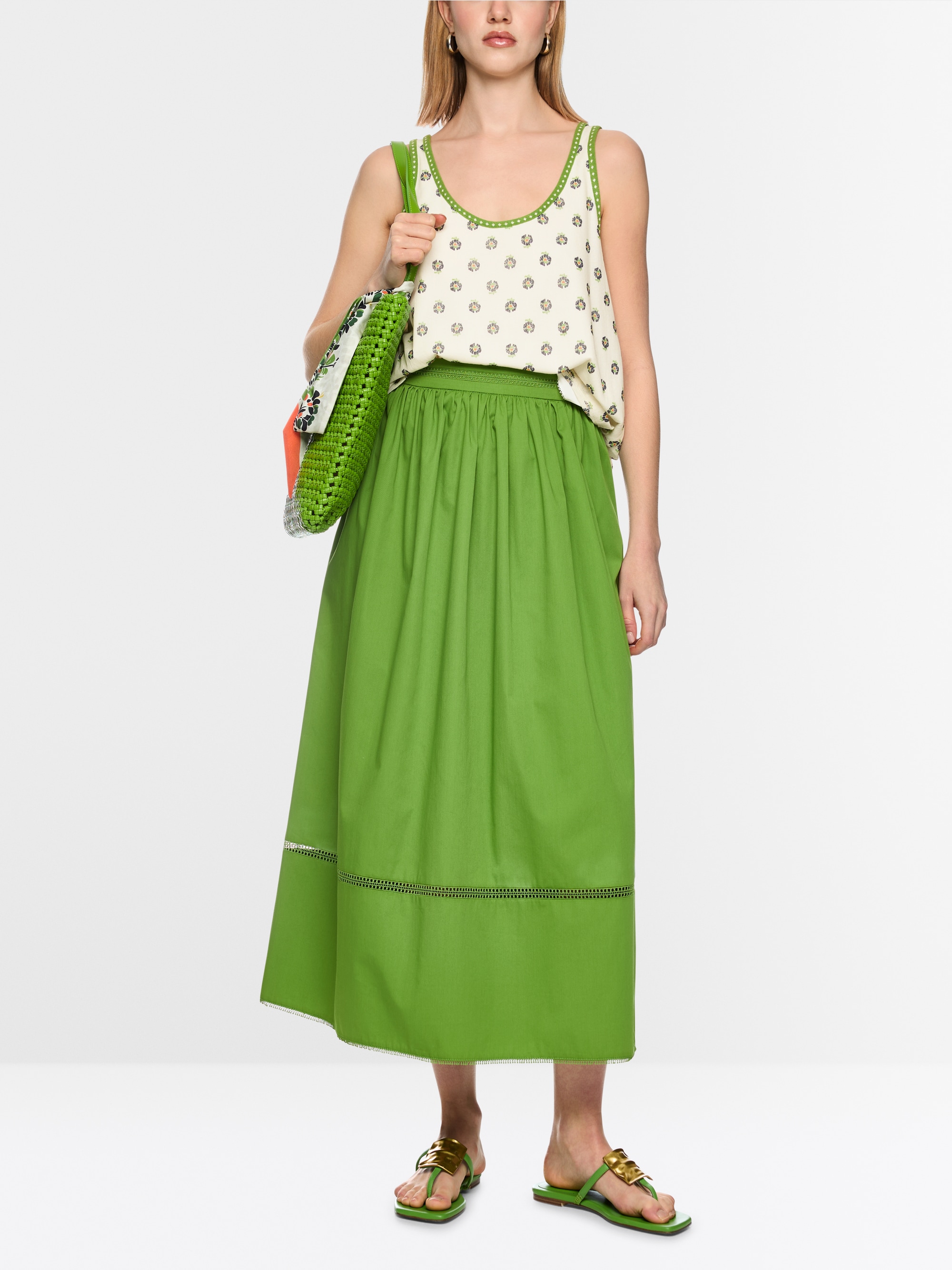 ‘Knitted in Germany’ printed top