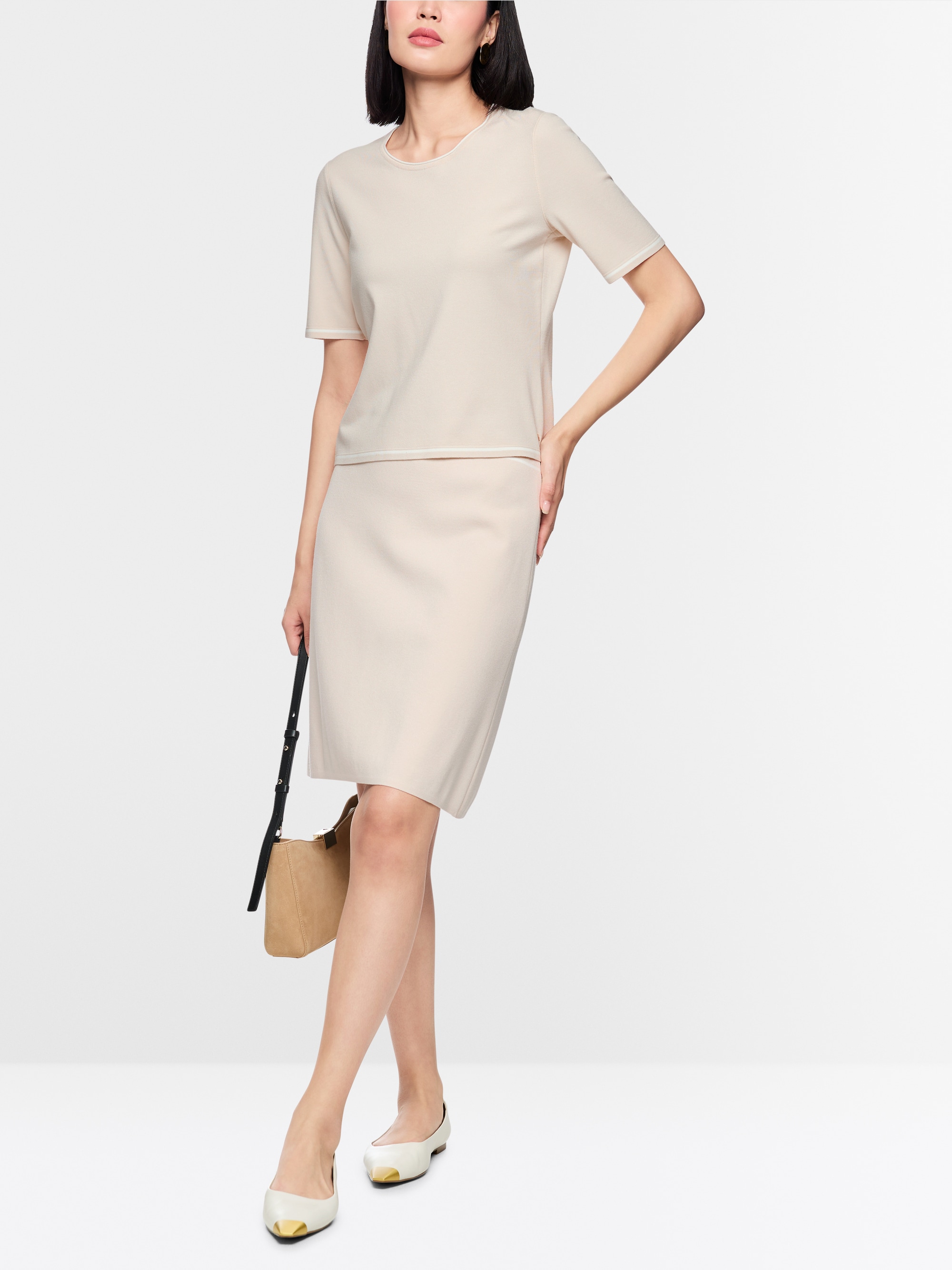 Jupe en maille fine "Rethink Together"