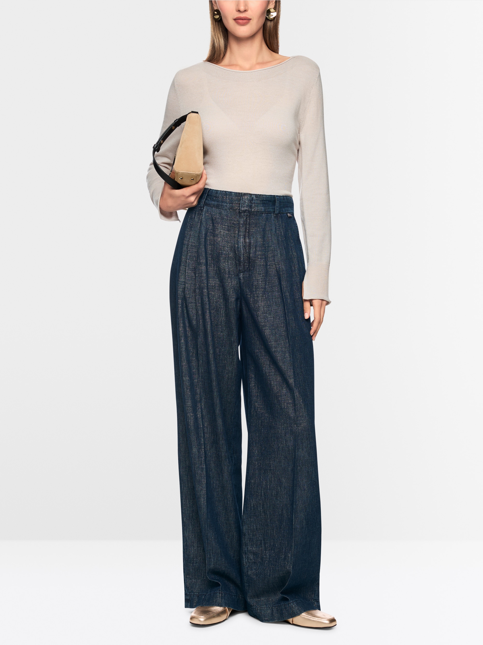 WICHITA wide-cut jeans with high waist