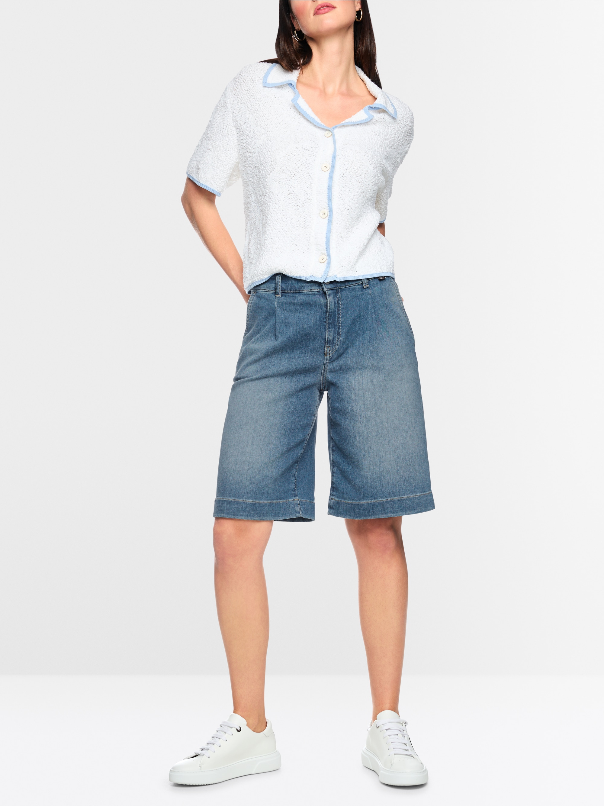 WARANGAL stretch cotton shorts