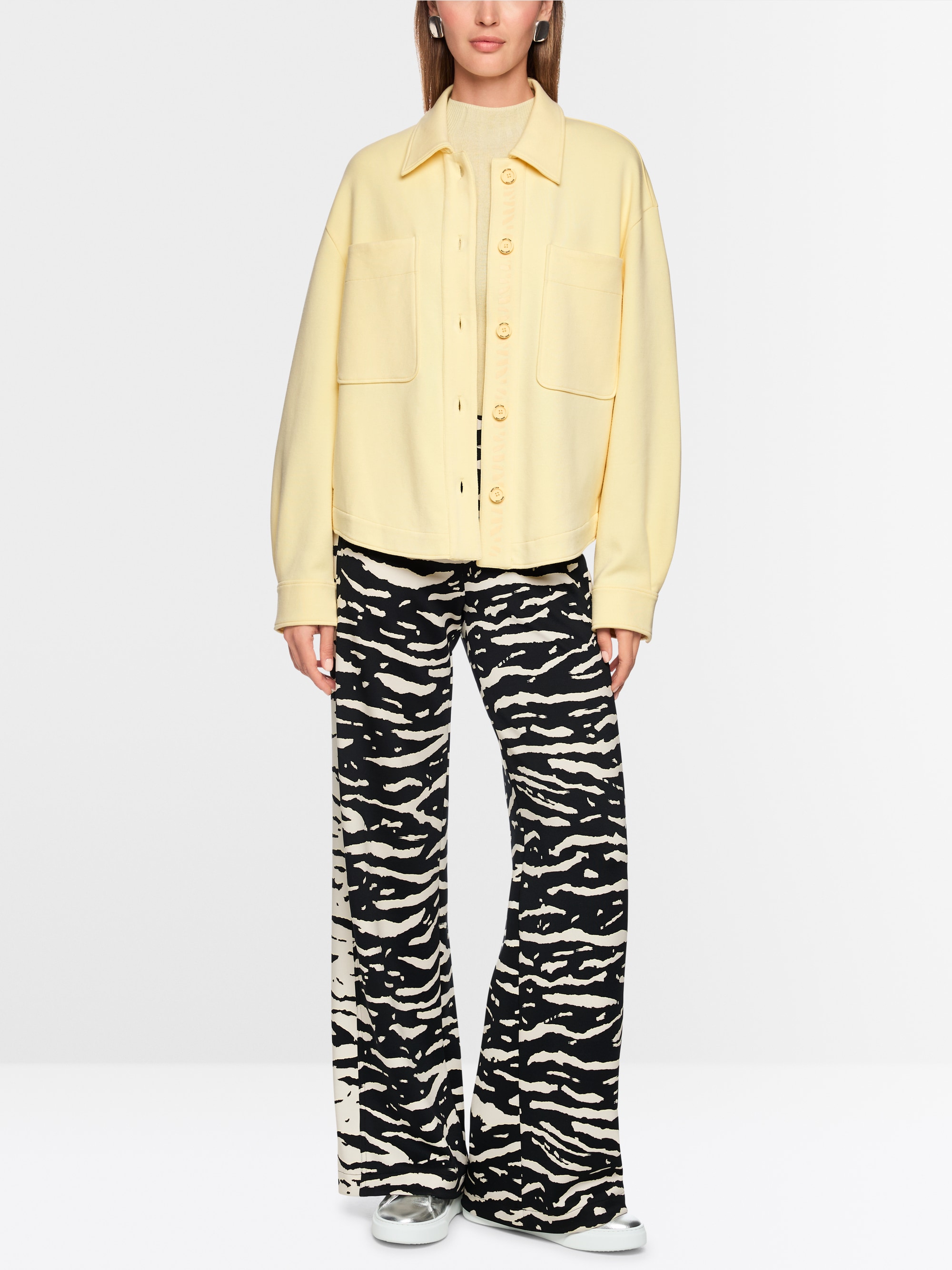 Soft shirt blouse jacket