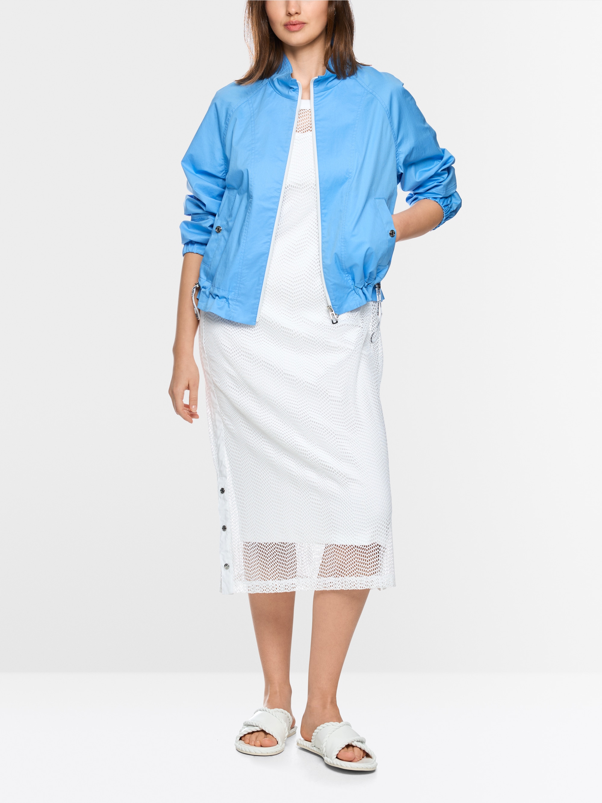 Sporty bomber jacket