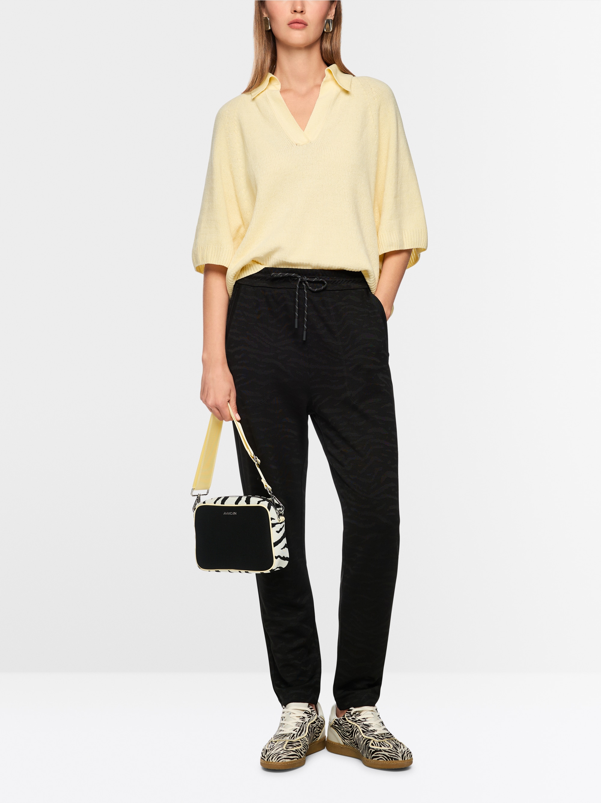 RHODOS trousers with jogging waistband