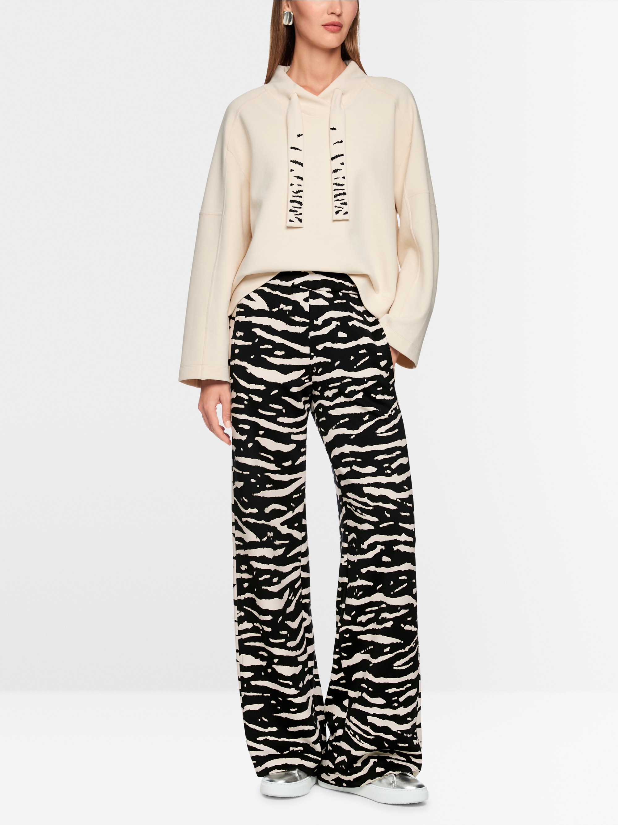 WELKOM trousers with animal print