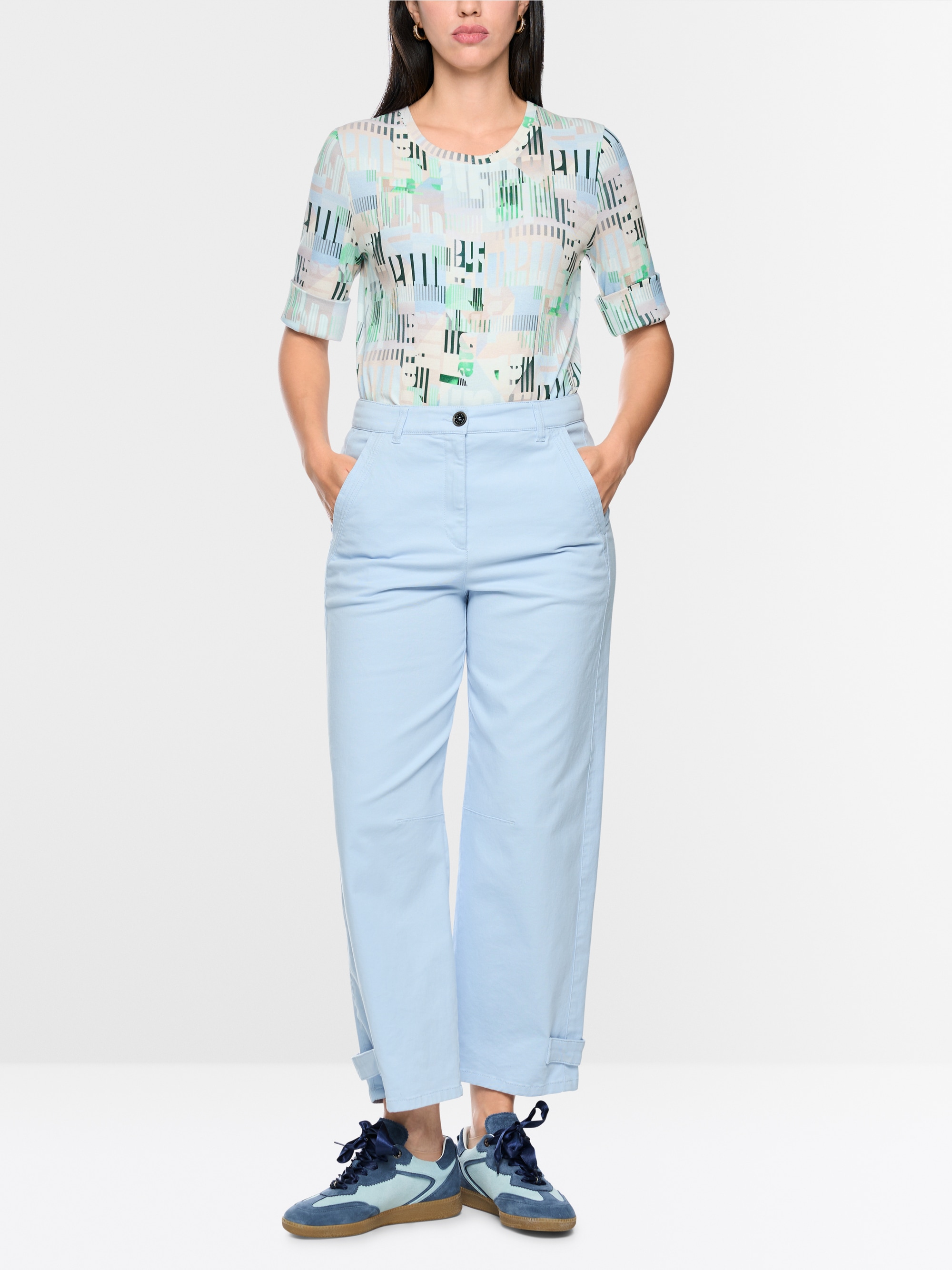 RUMA trousers in soft cotton blend