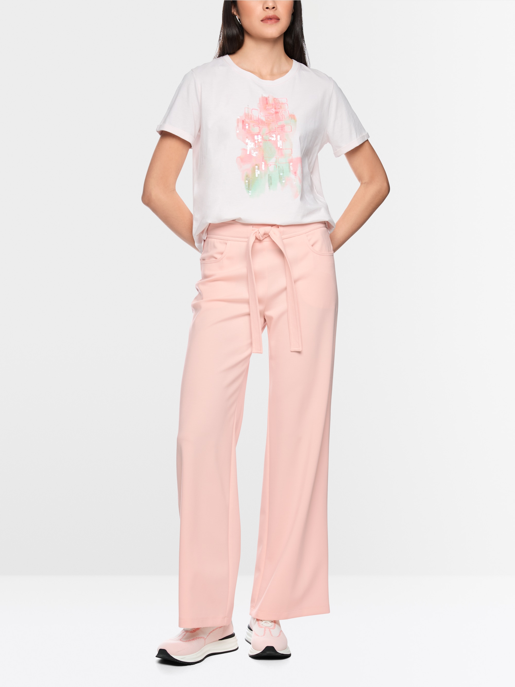 WELKOM wide-cut trousers