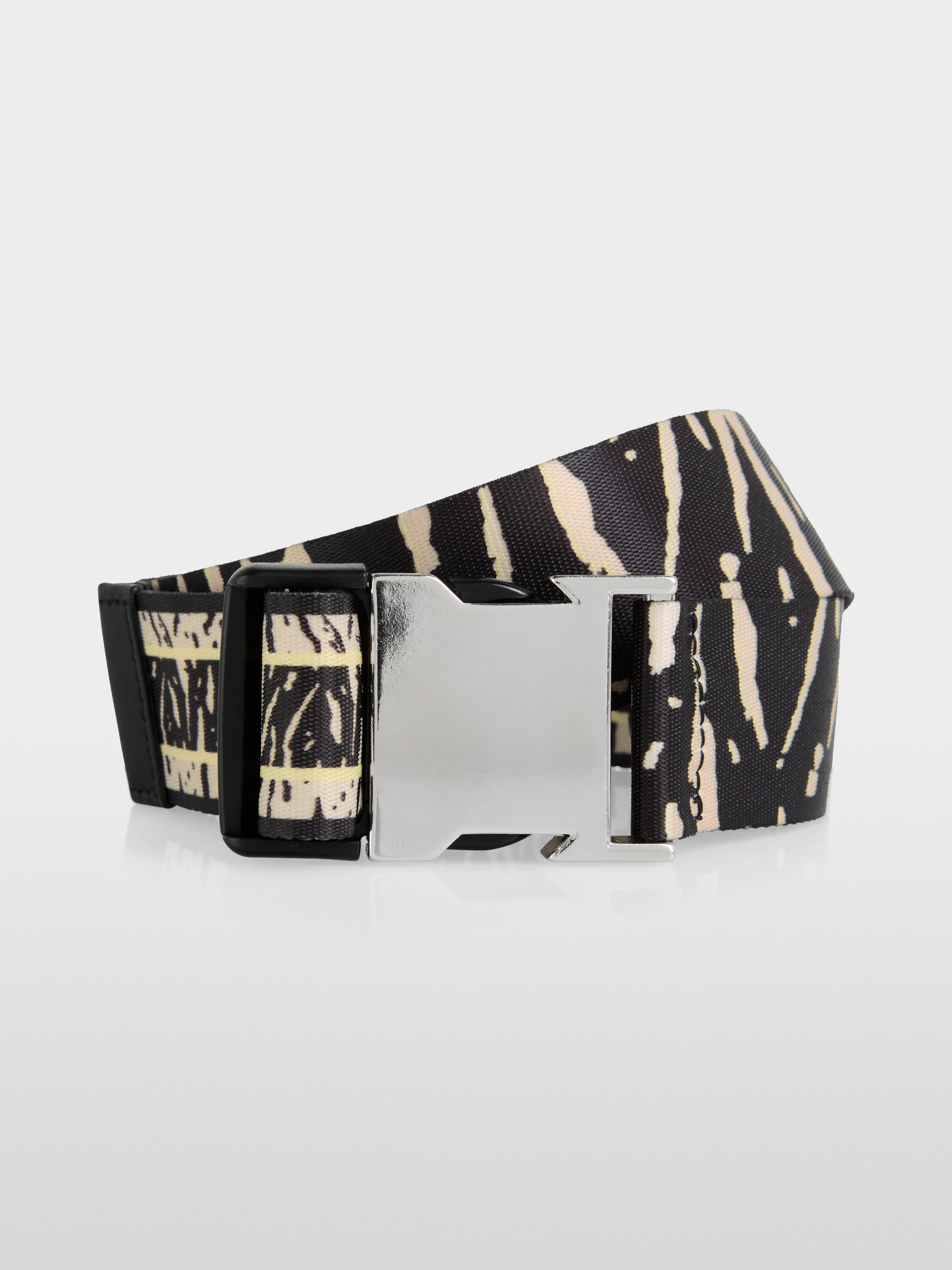 Ceinture à imprimé animalier
