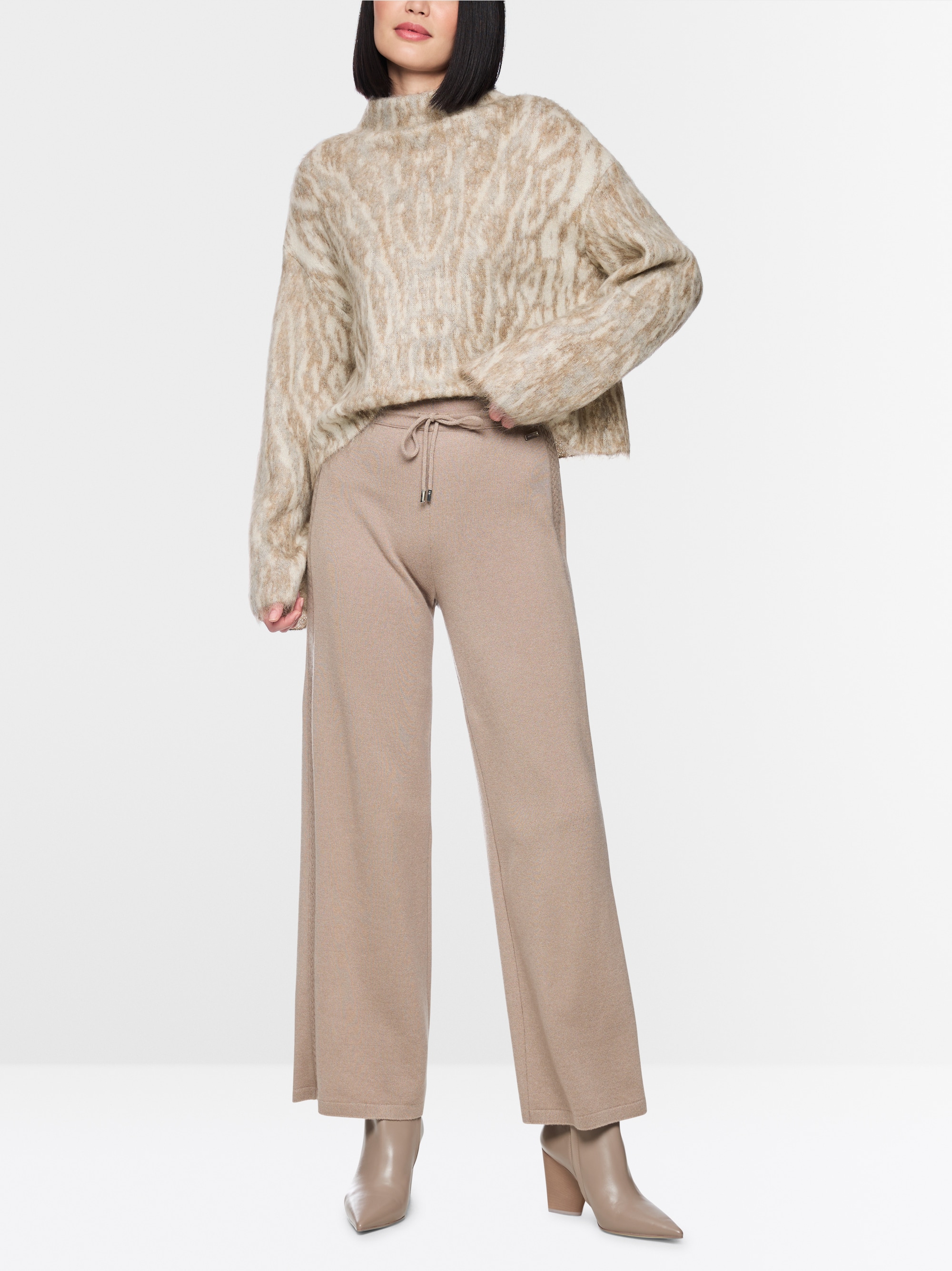 ‘Knitted in Germany’ ocelot jumper