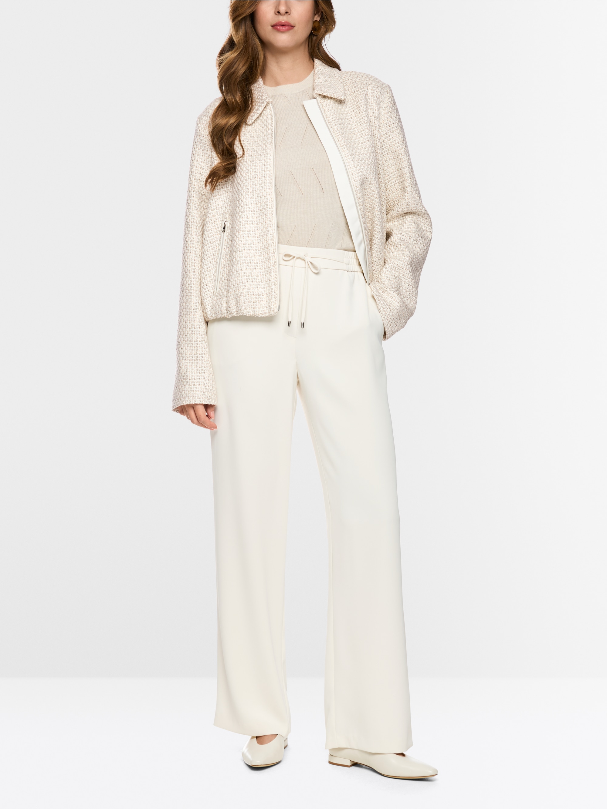 Veste bouclée raffinée
