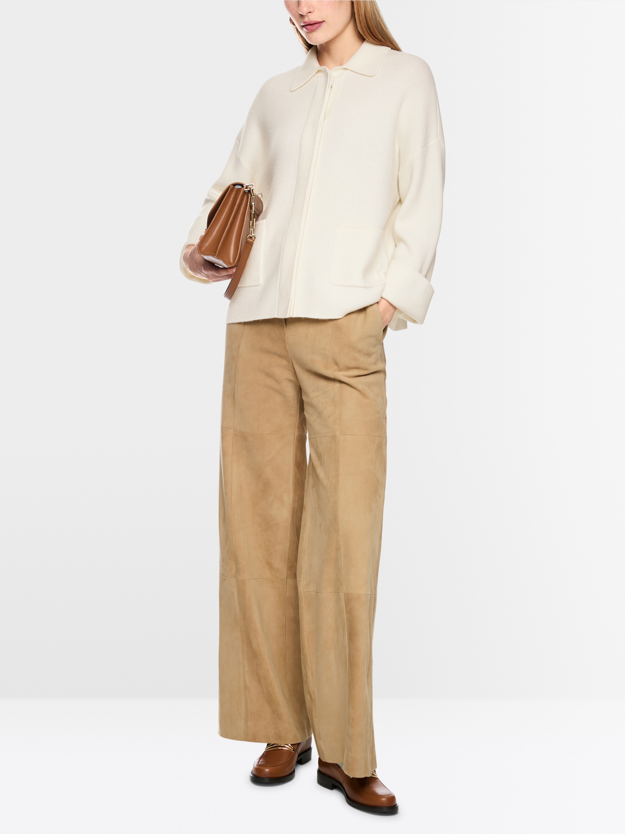 New wool and cashmere cardigan