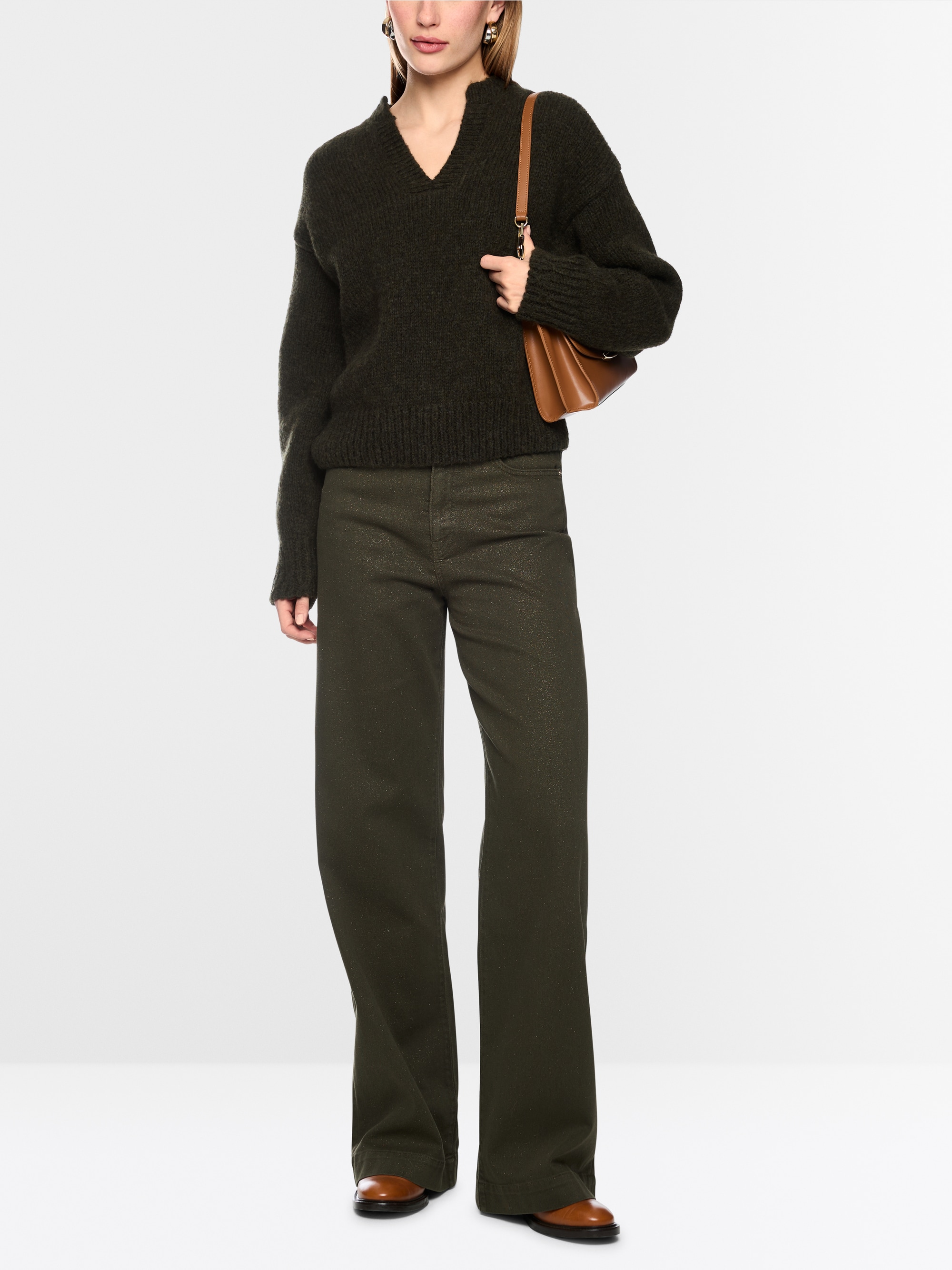 ‘Knitted in Germany’ chunky knit jumper