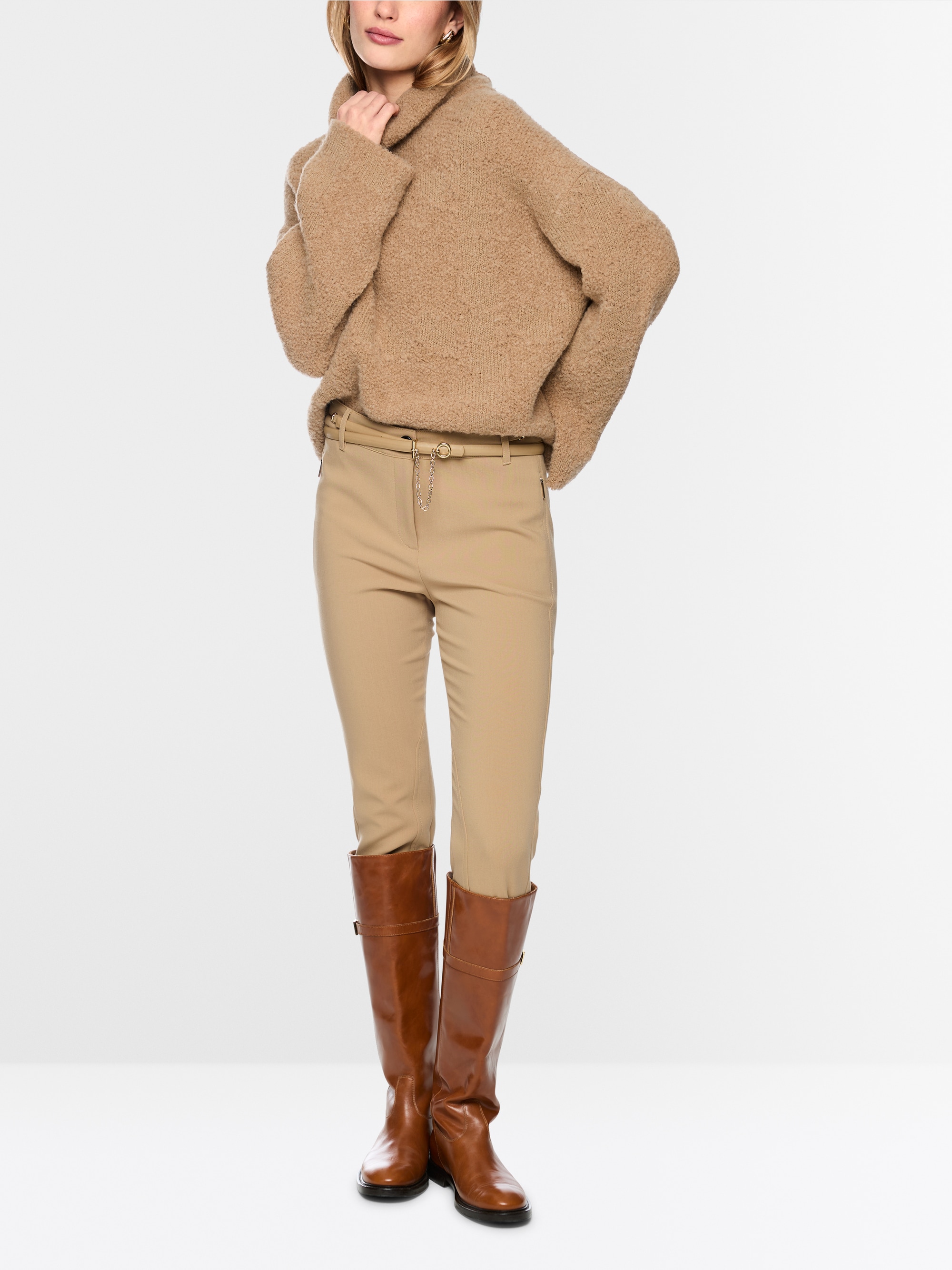 ‘Knitted in Germany’ turtleneck jumper
