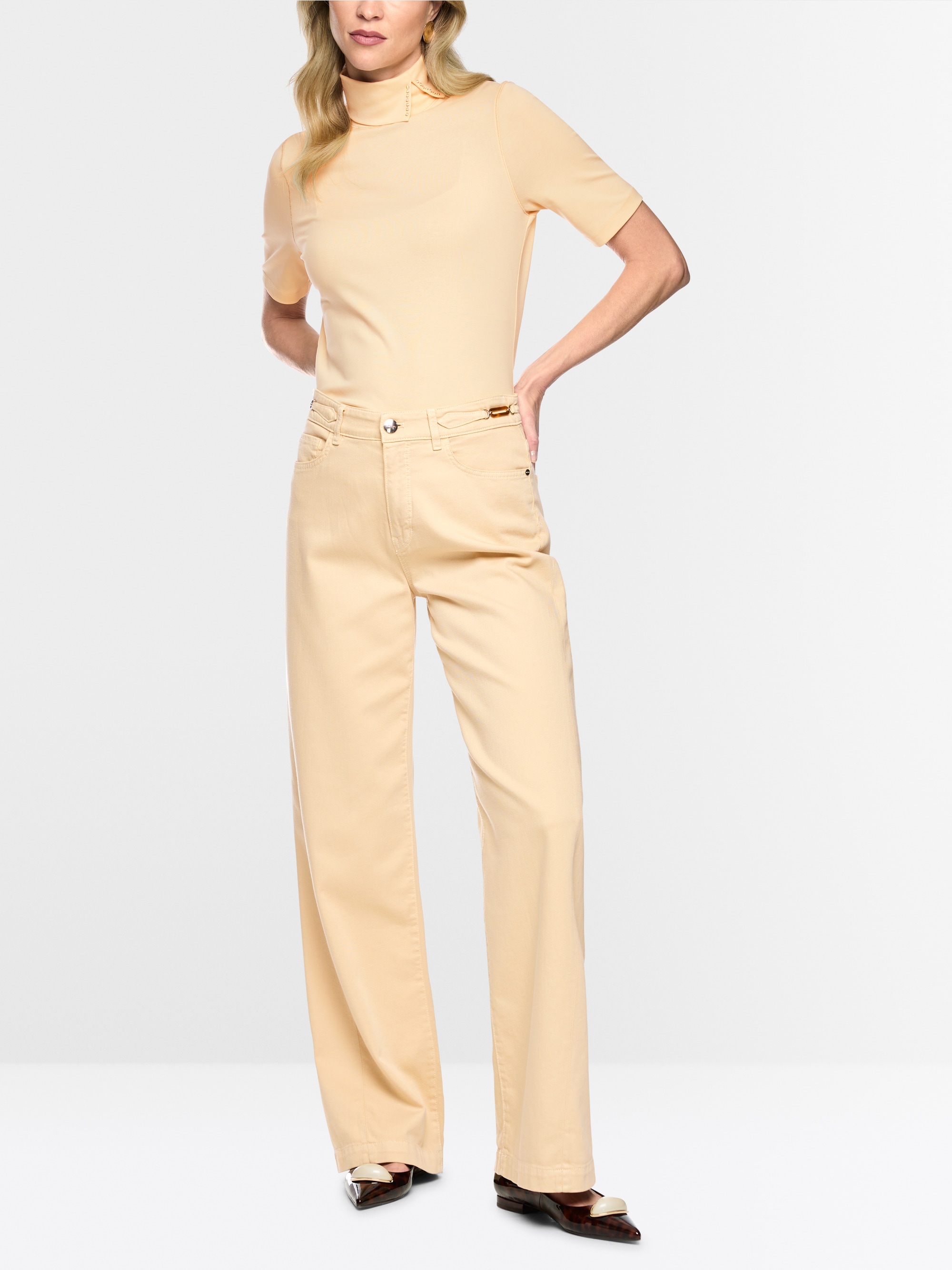 Stretch cotton shirt