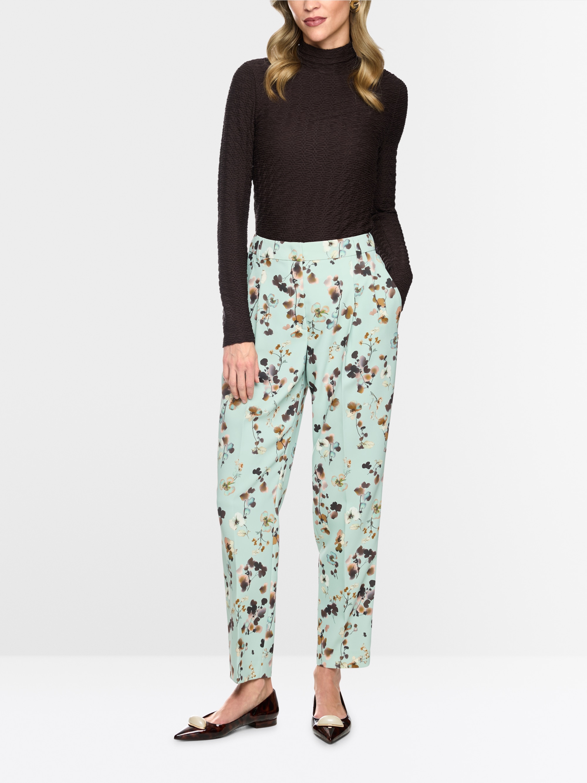 Stretch viscose shirt