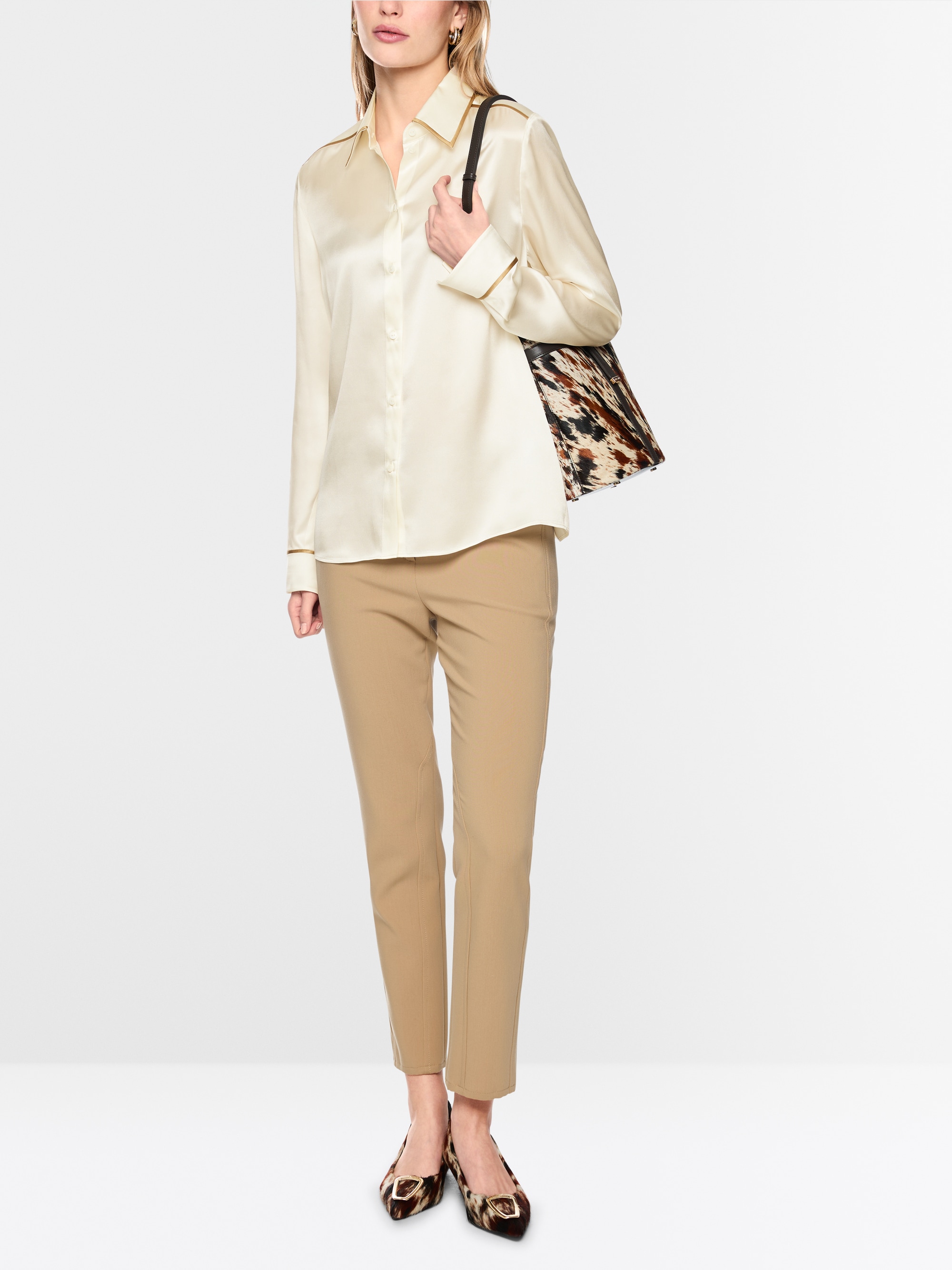 Luxurious silk blouse