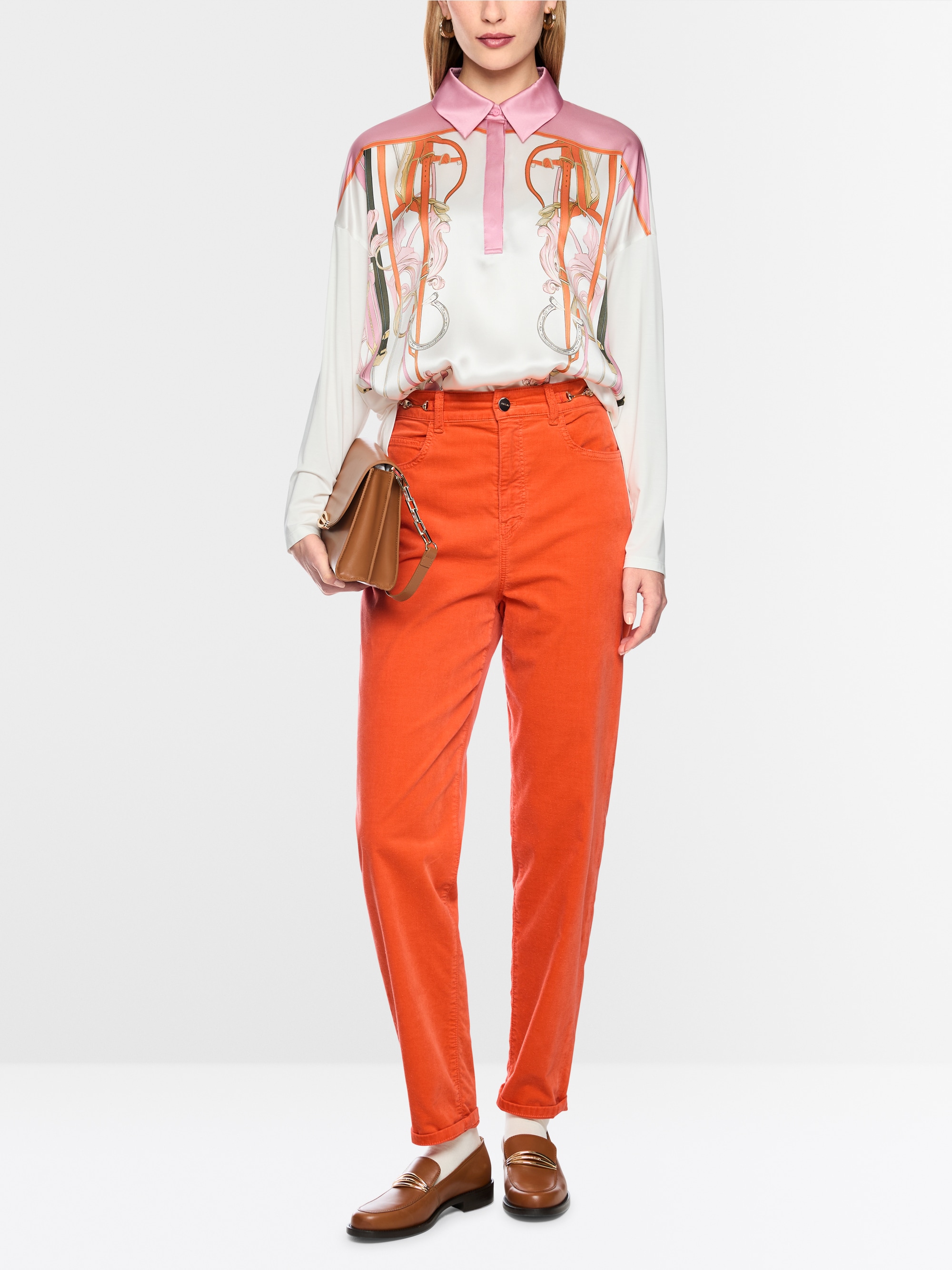 FEURA velvet trousers