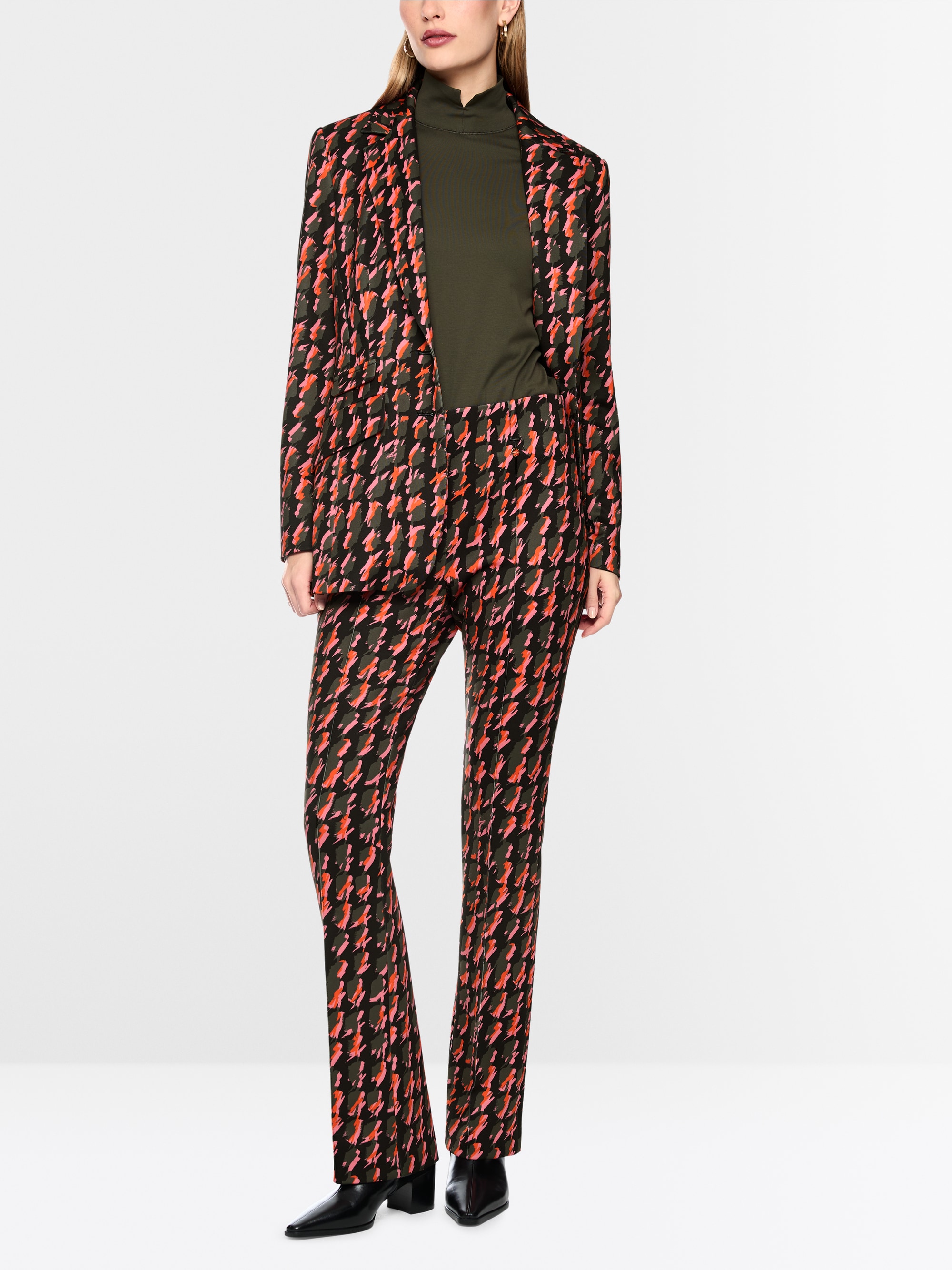 FREDERICA scuba jersey trousers