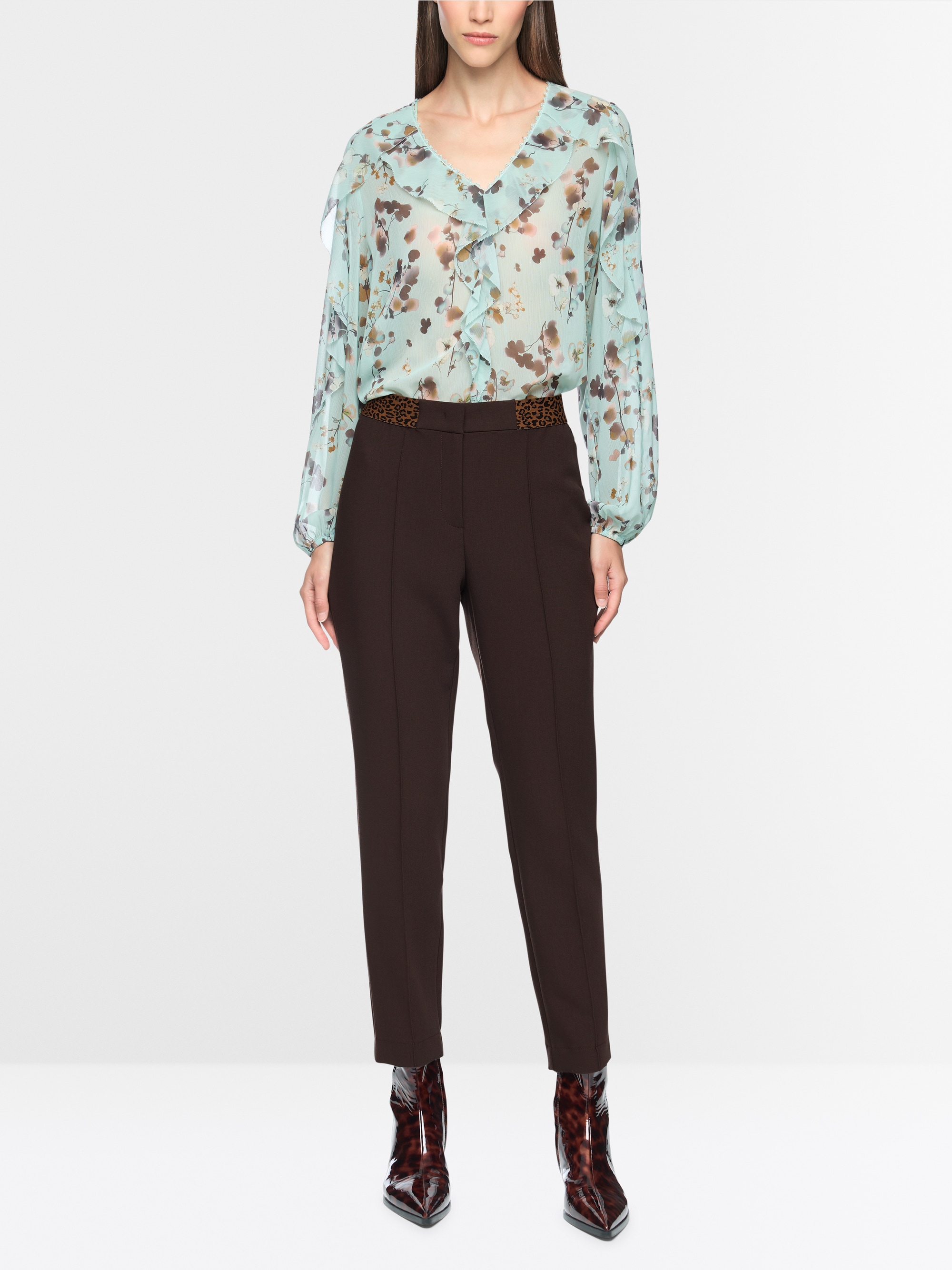 SYDNEY slim fit, regular waist trousers