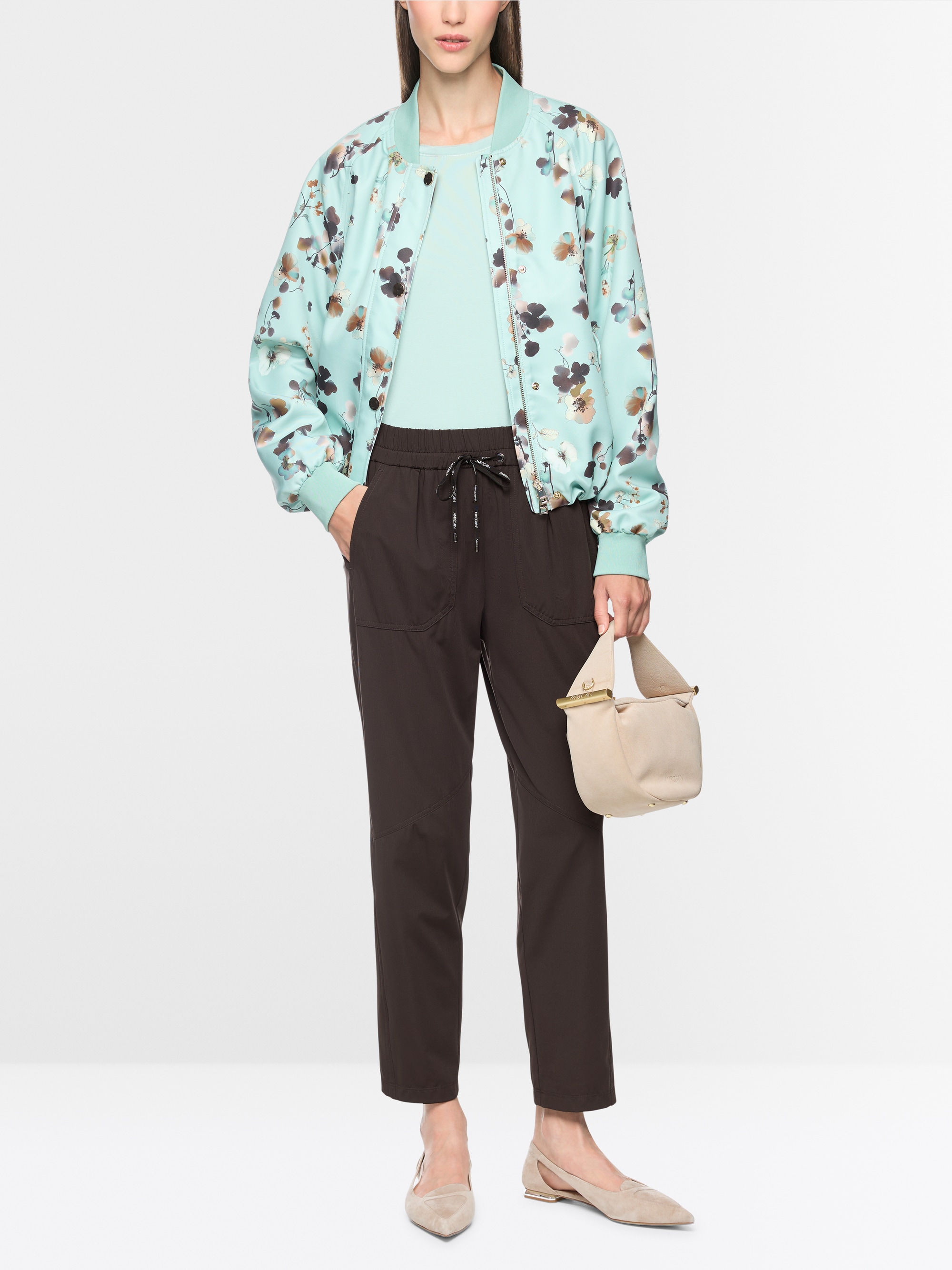 RHODOS relaxed fit trousers