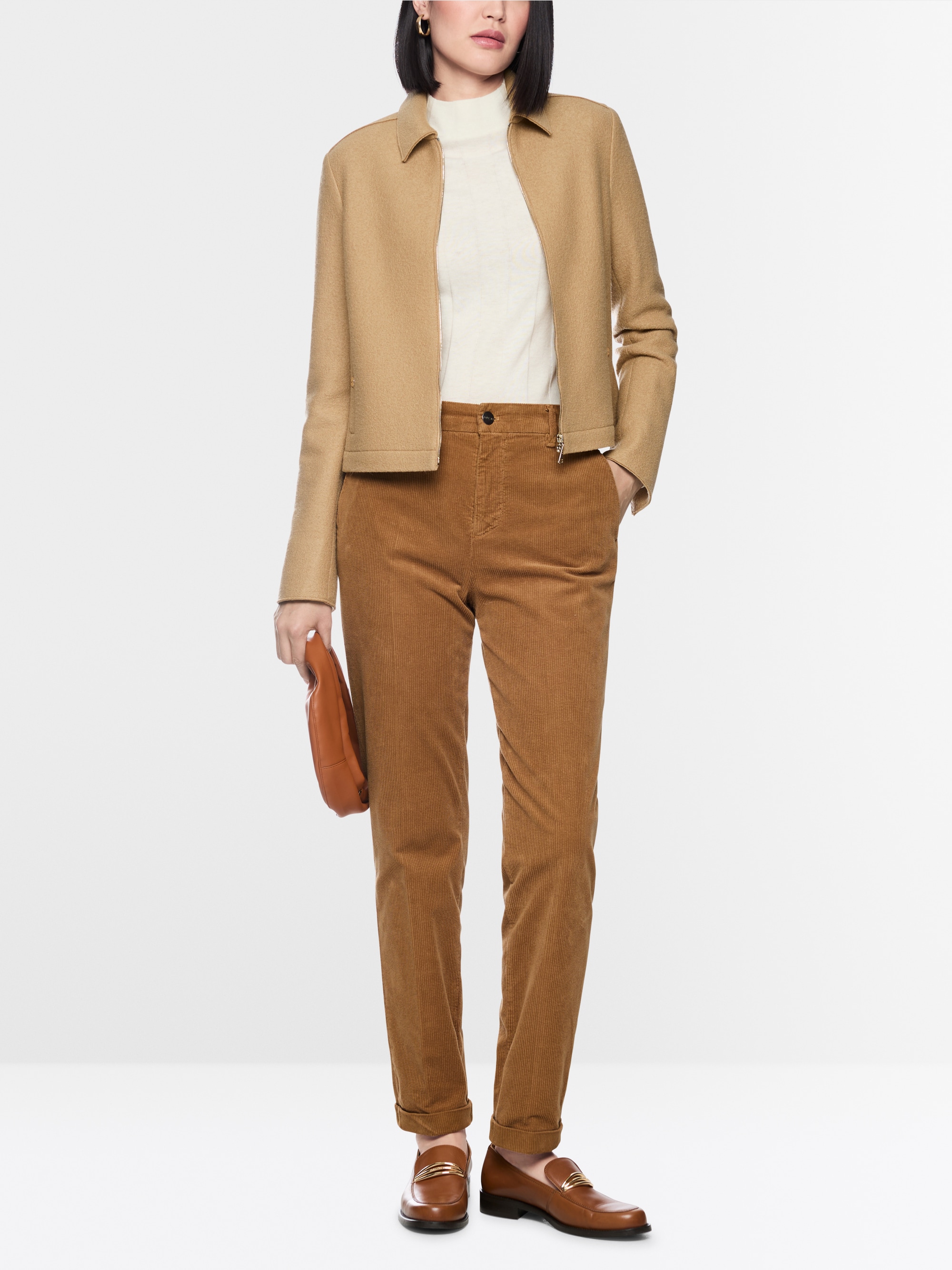 FRANCA feminine fit corduroy trousers