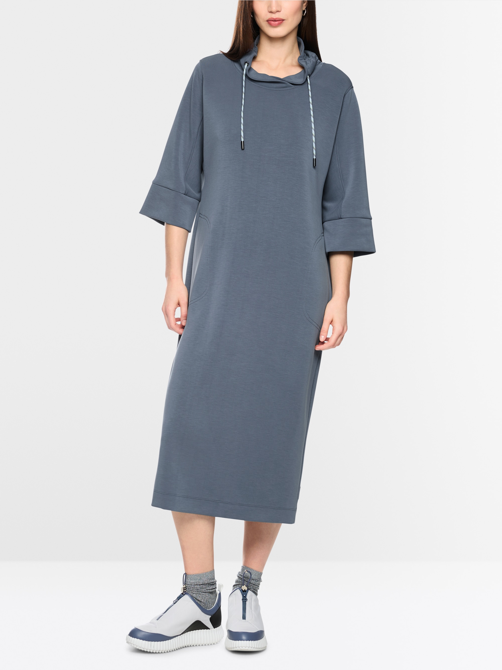 Robe longue en jersey