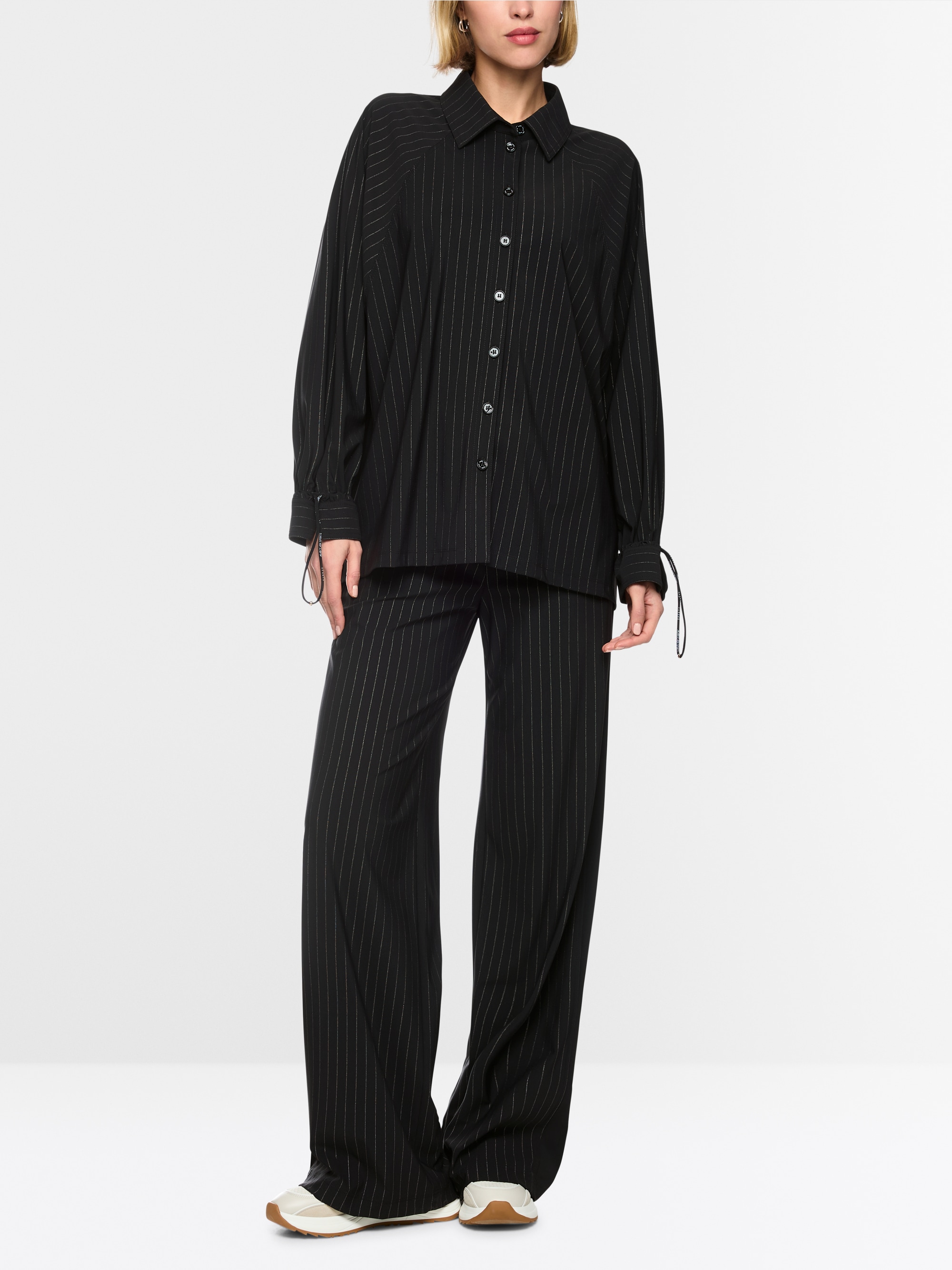 Pantalon à enfiler WELKOM à fines rayures