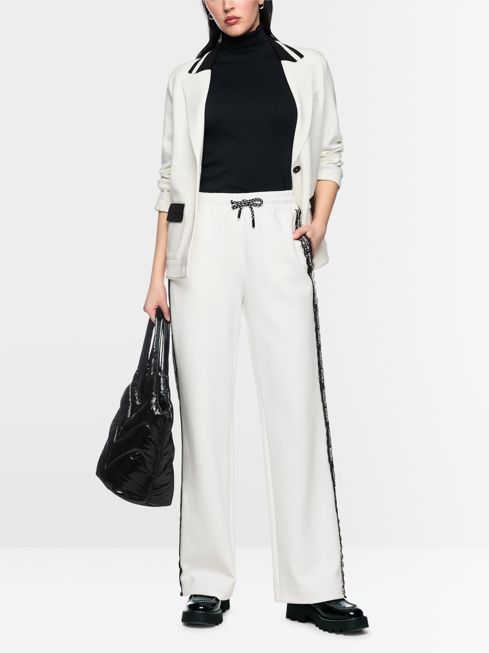 WASHINGTON pull-on trousers with lace