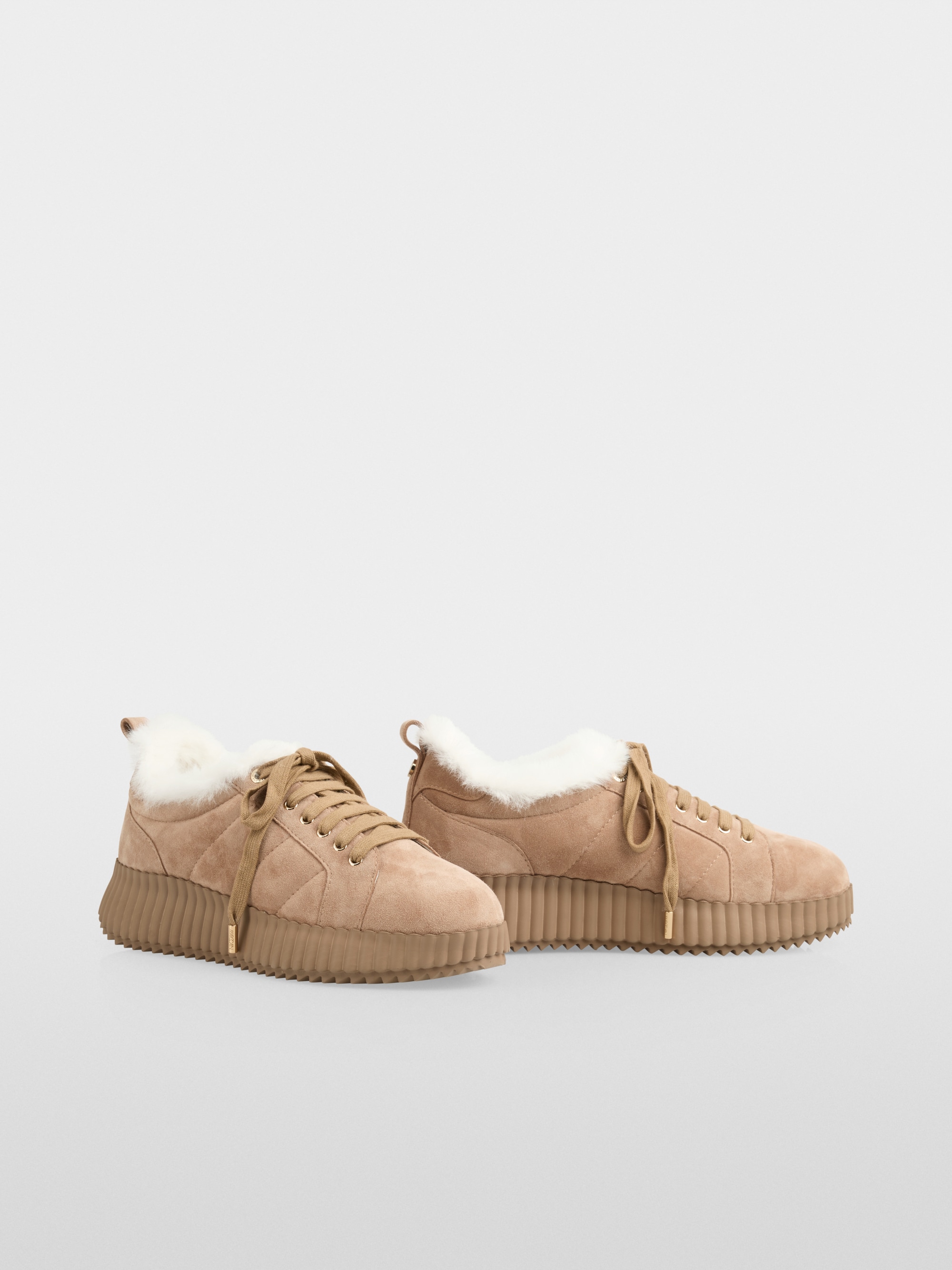 Suede trainers