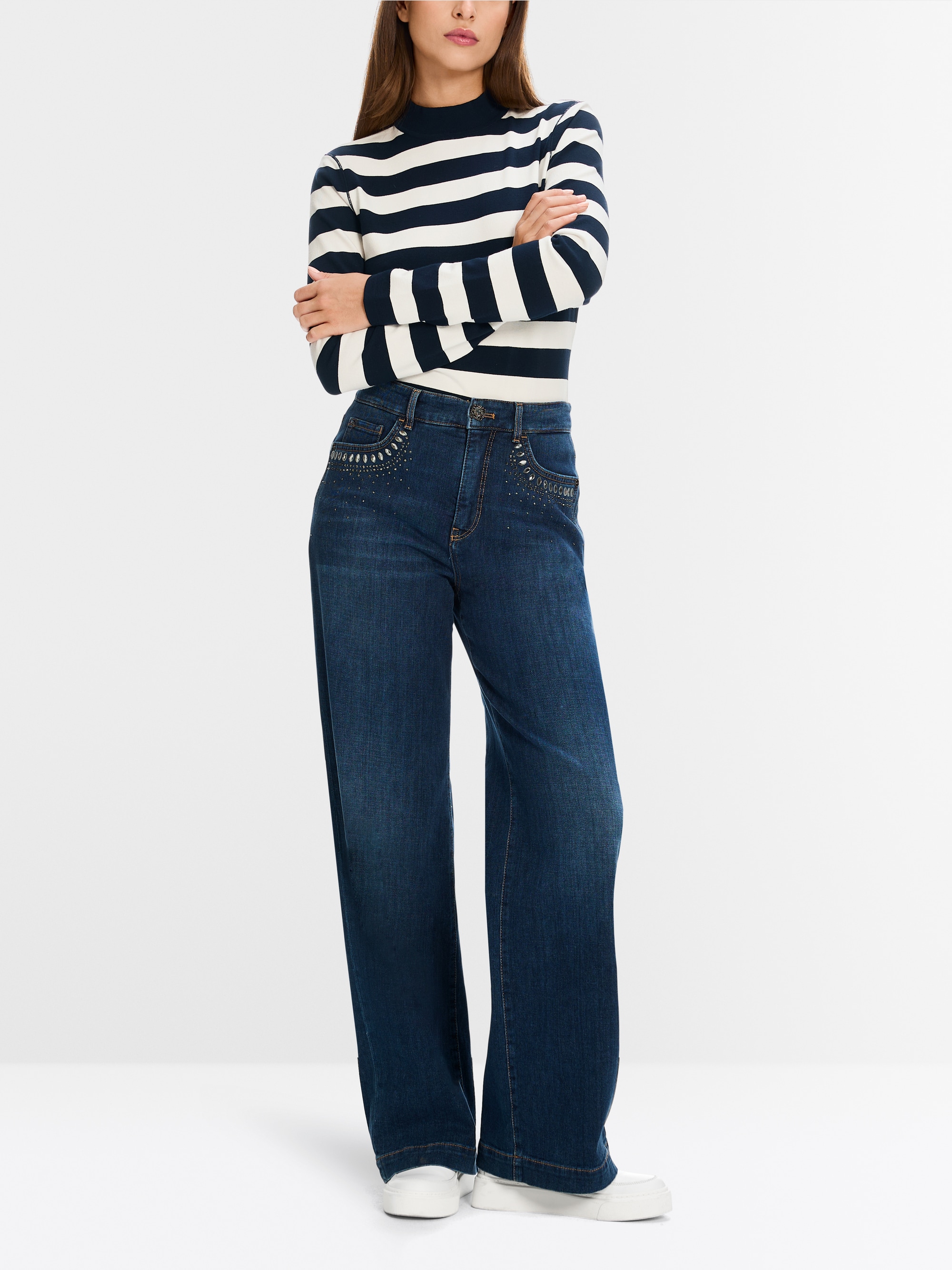 Sweater à rayures Knitted in Germany
