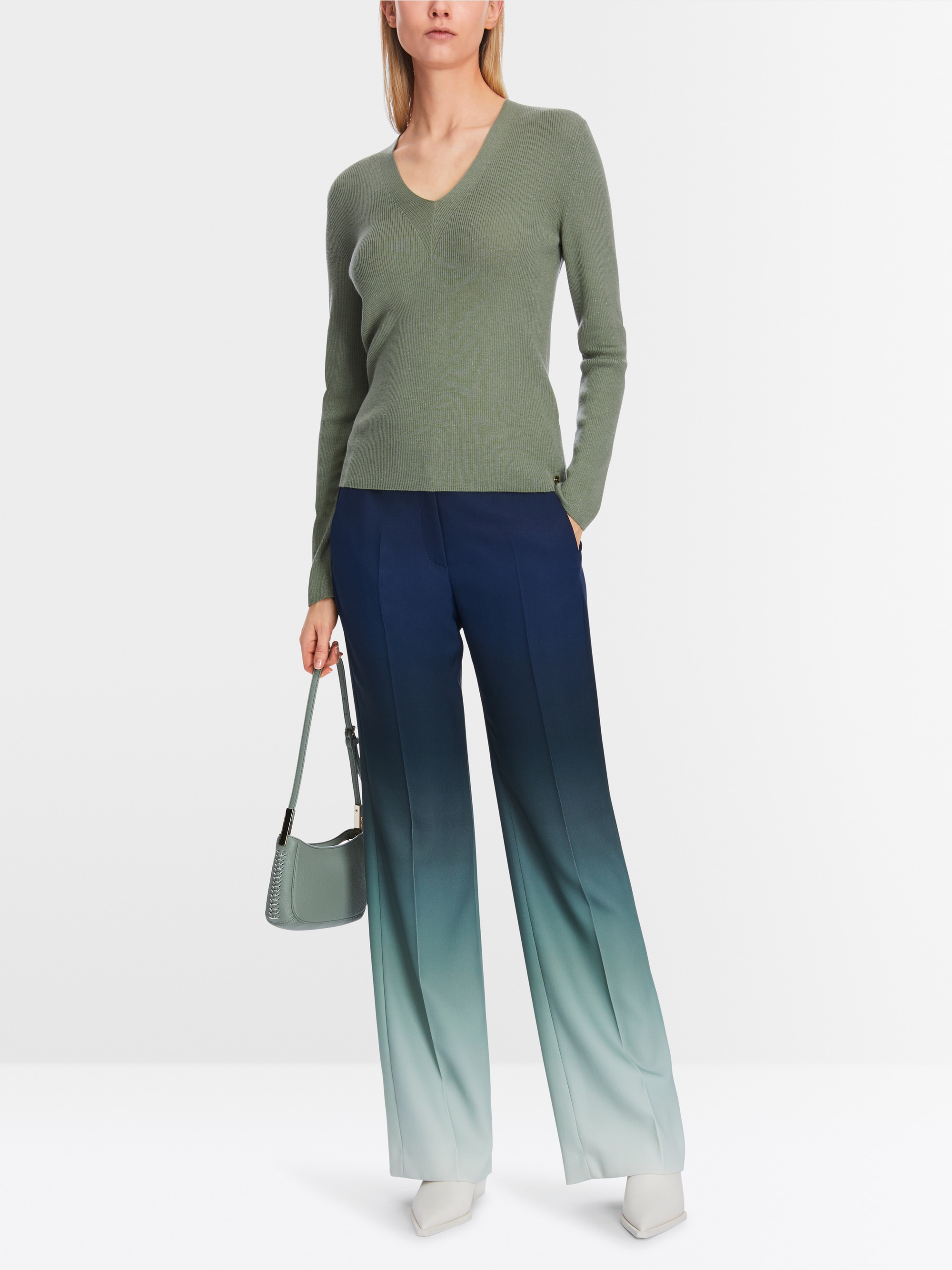 Sweater ‘Rethink Together’ met lurex